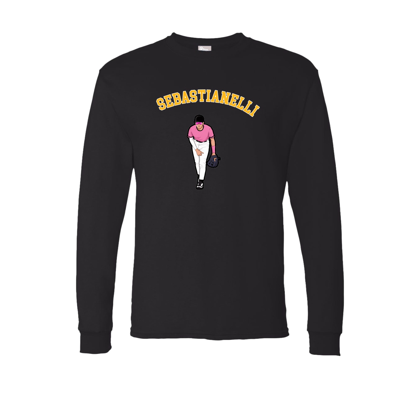 Long Sleeve Tee — Shirsey Arch in Black