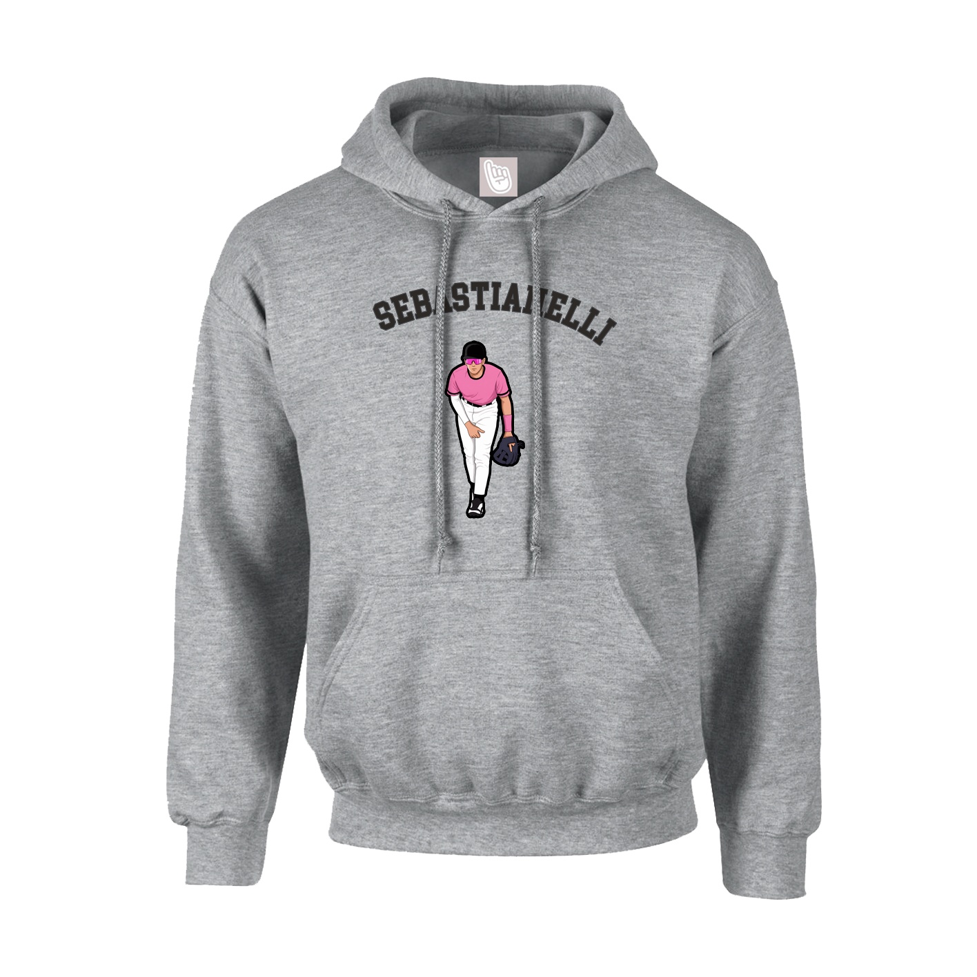 Youth Hoodie — Shirsey Arch in Grey