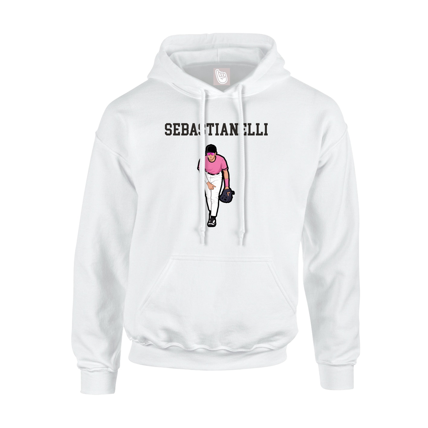 Youth Hoodie — Shirsey in White