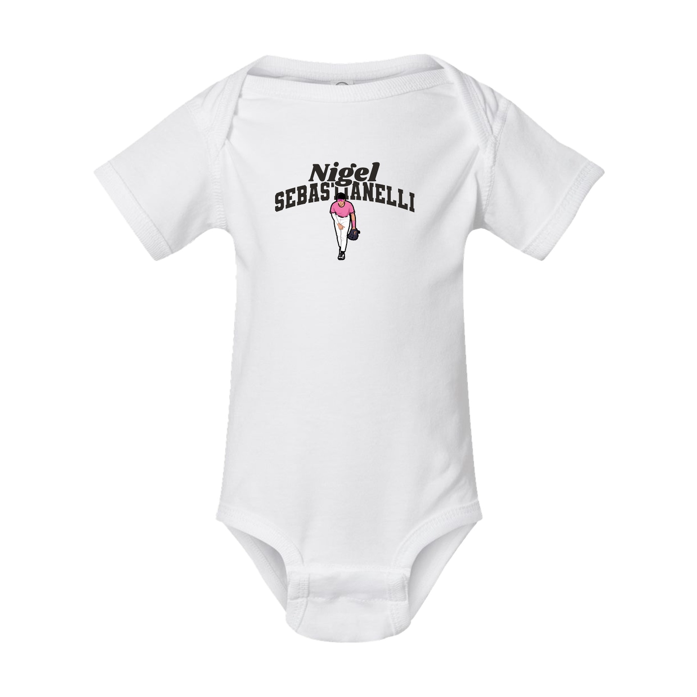 Baby Onesie — Signature Arch in White