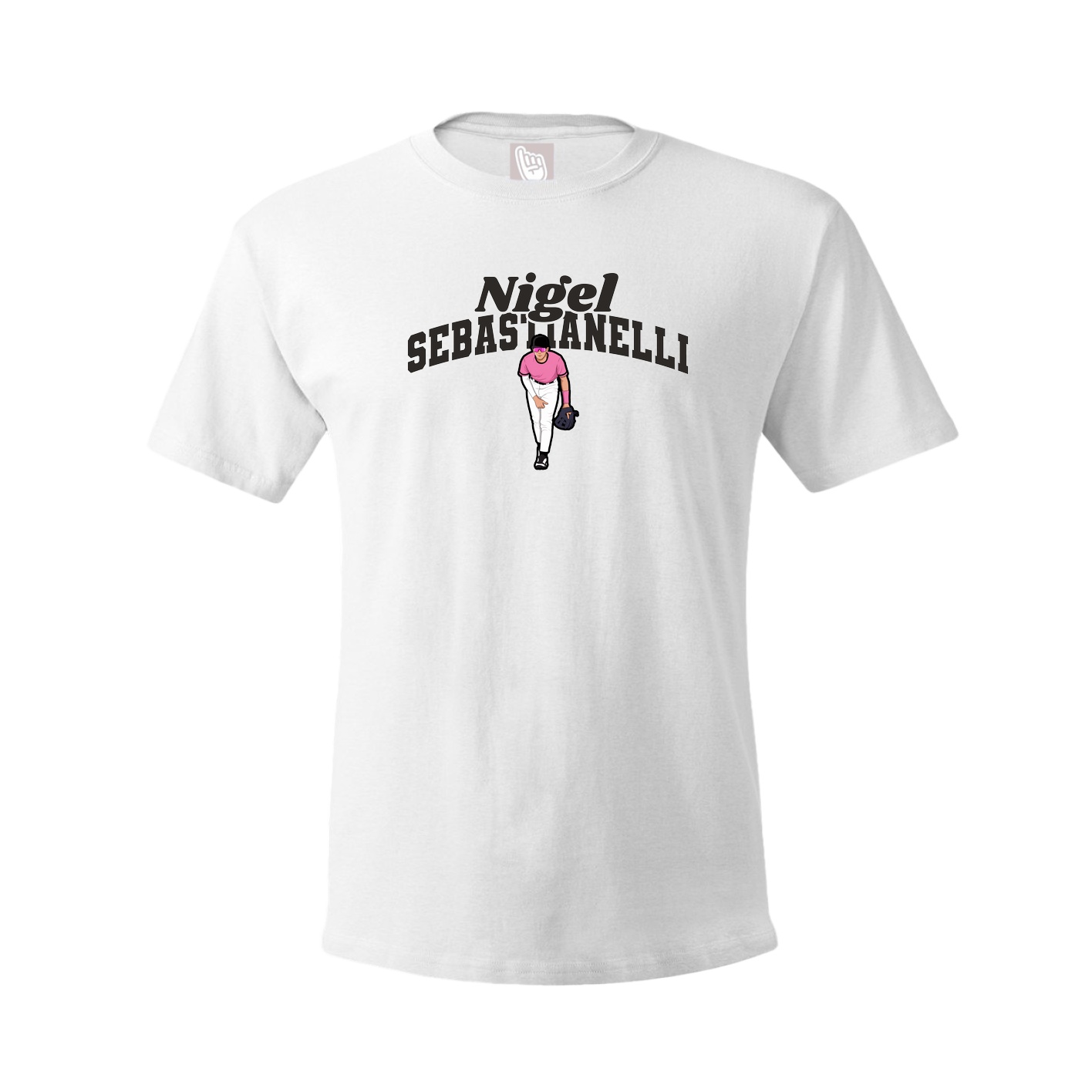 Youth Tee — Signature Arch in White