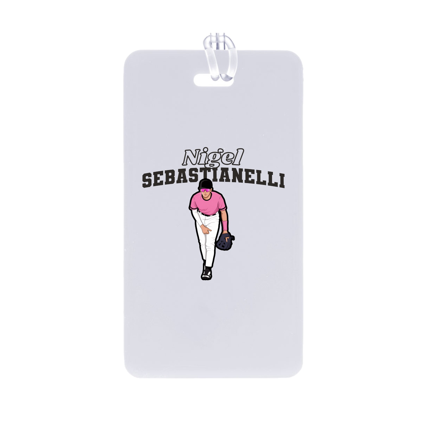 Bag Tag — Name Arch in Classic