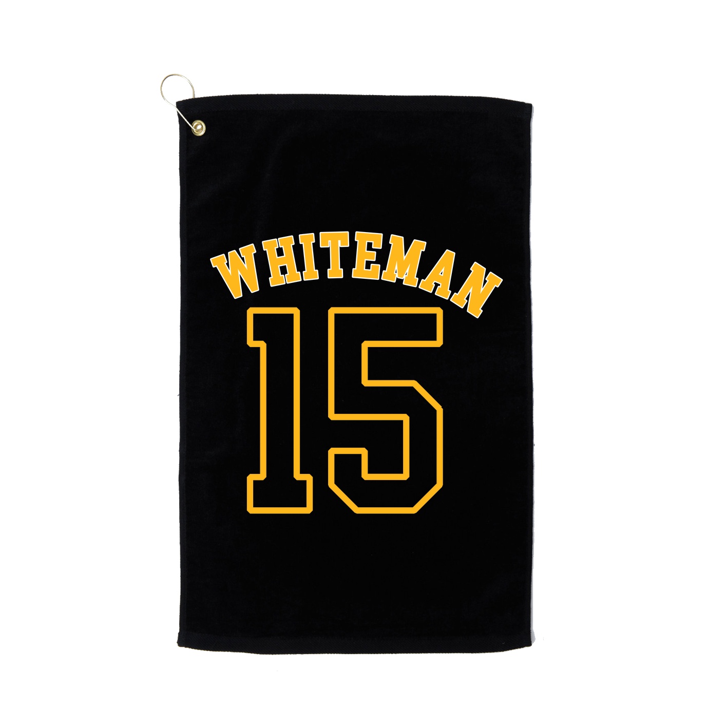 Golf Towel — Shirsey Arch in Black
