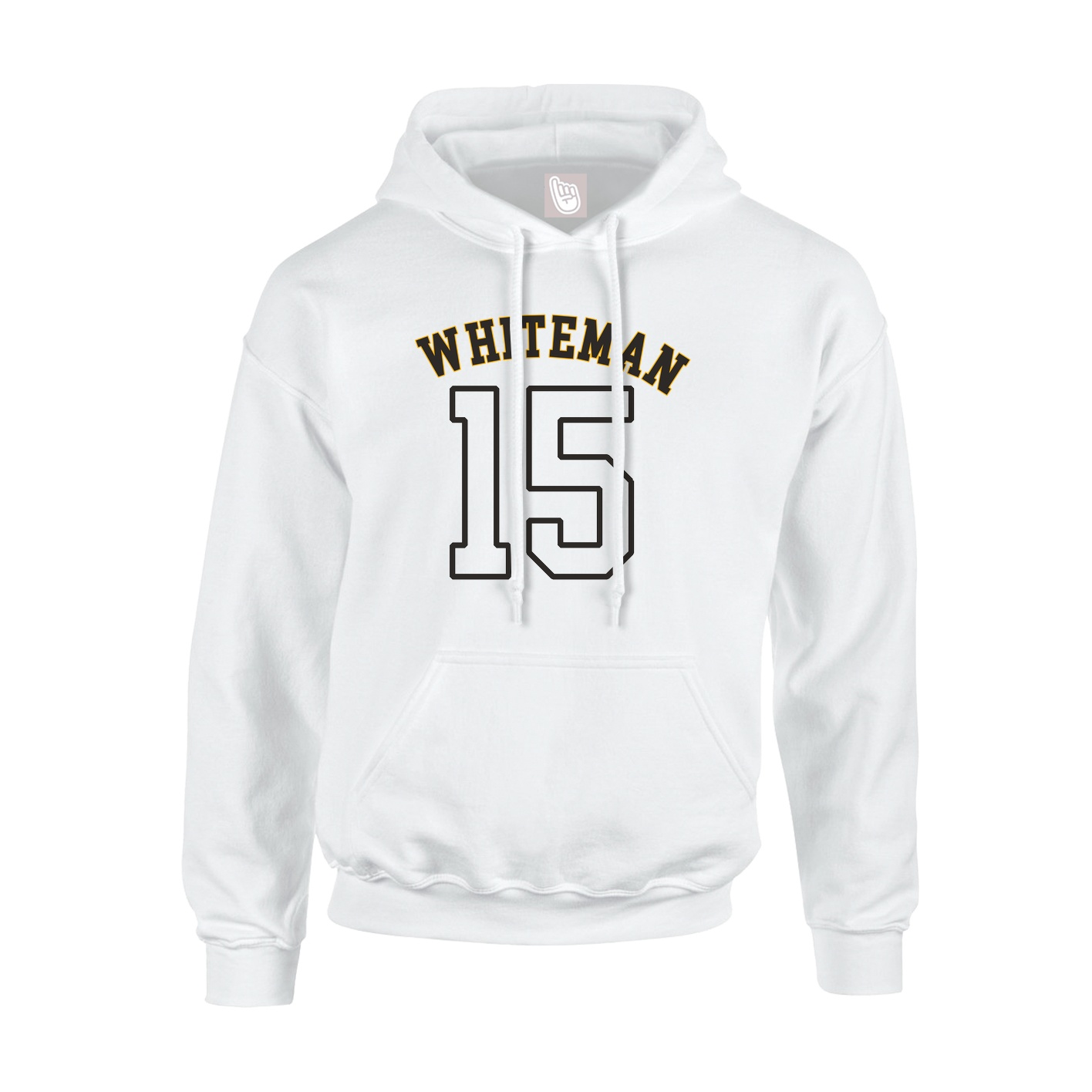 Hoodie — Shirsey Arch in White