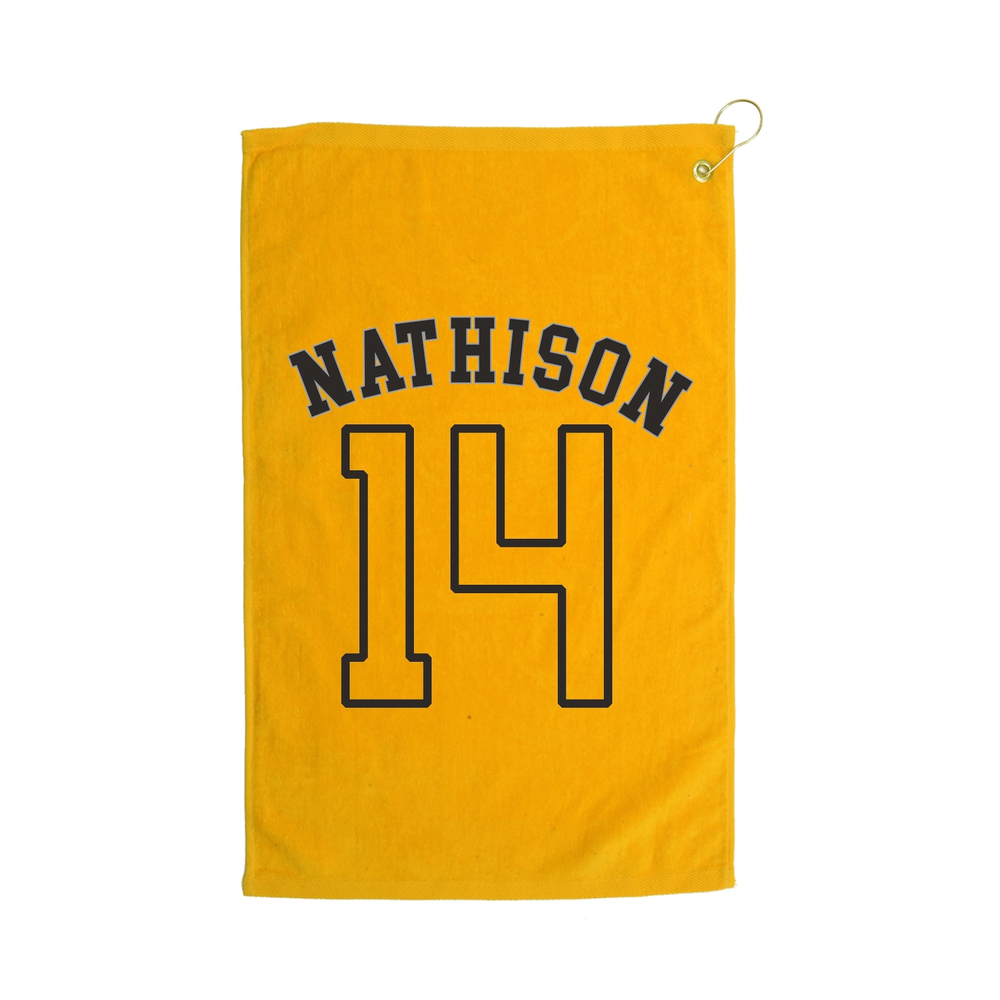 Golf Towel — Shirsey Arch in Gold