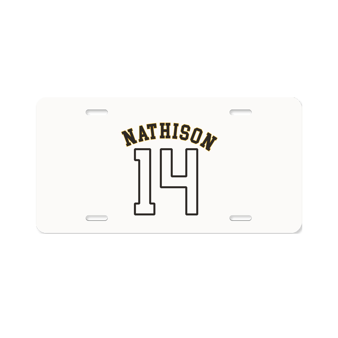 License Plate — Shirsey Arch in Classic