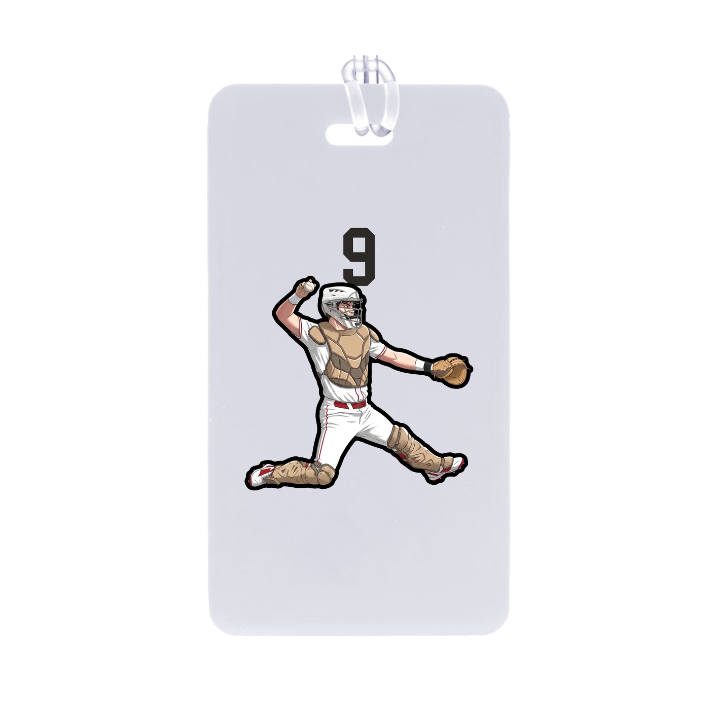 Bag Tag — Number Top in Classic