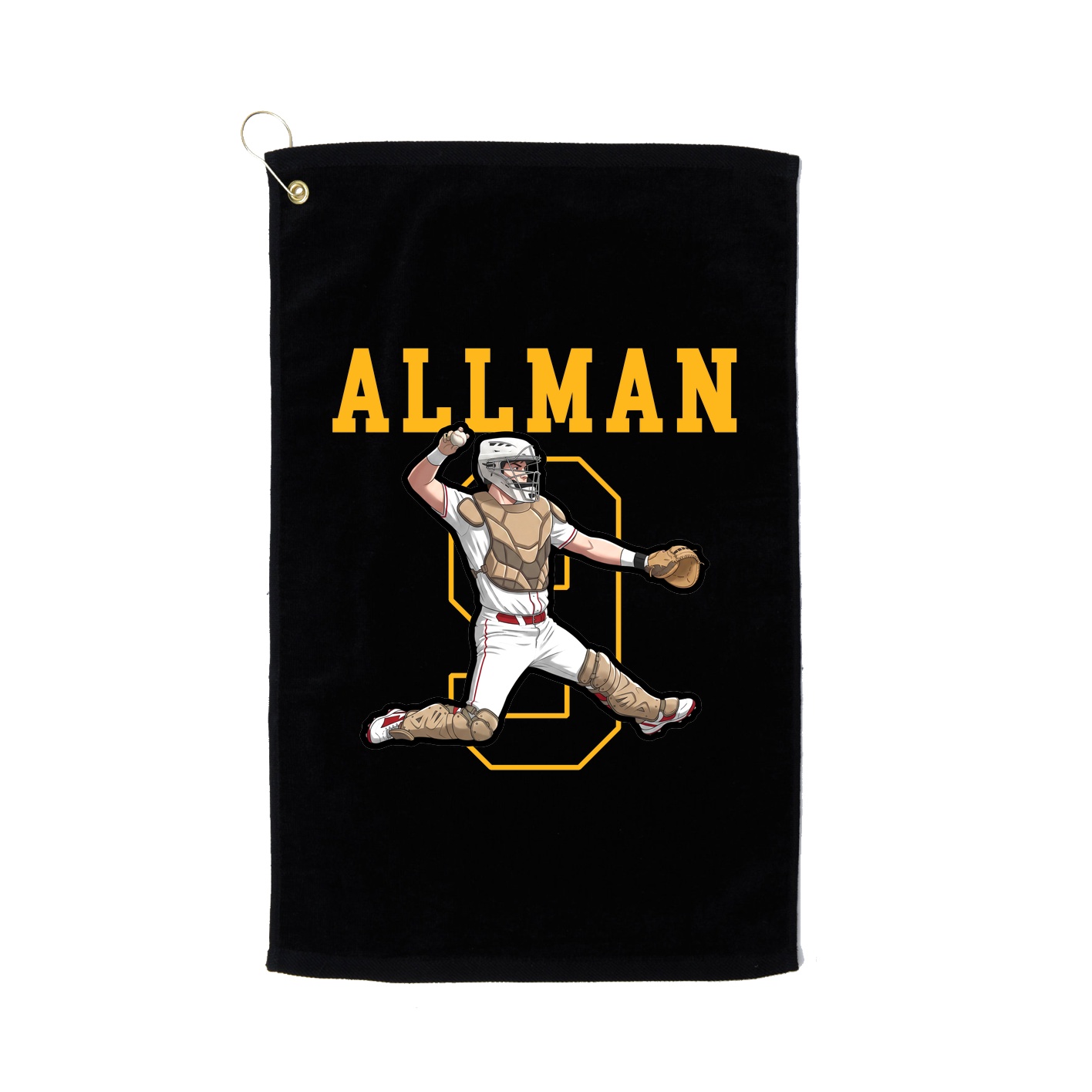 Golf Towel — Shirsey in Black