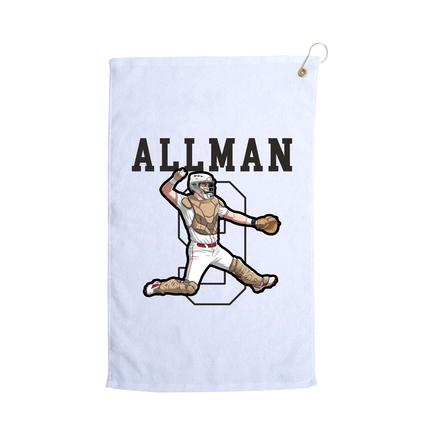 Terry Velour Golf Towel