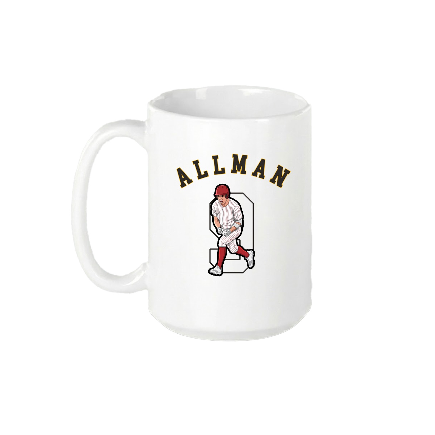 15oz Coffee Mug — Shirsey Arch in White
