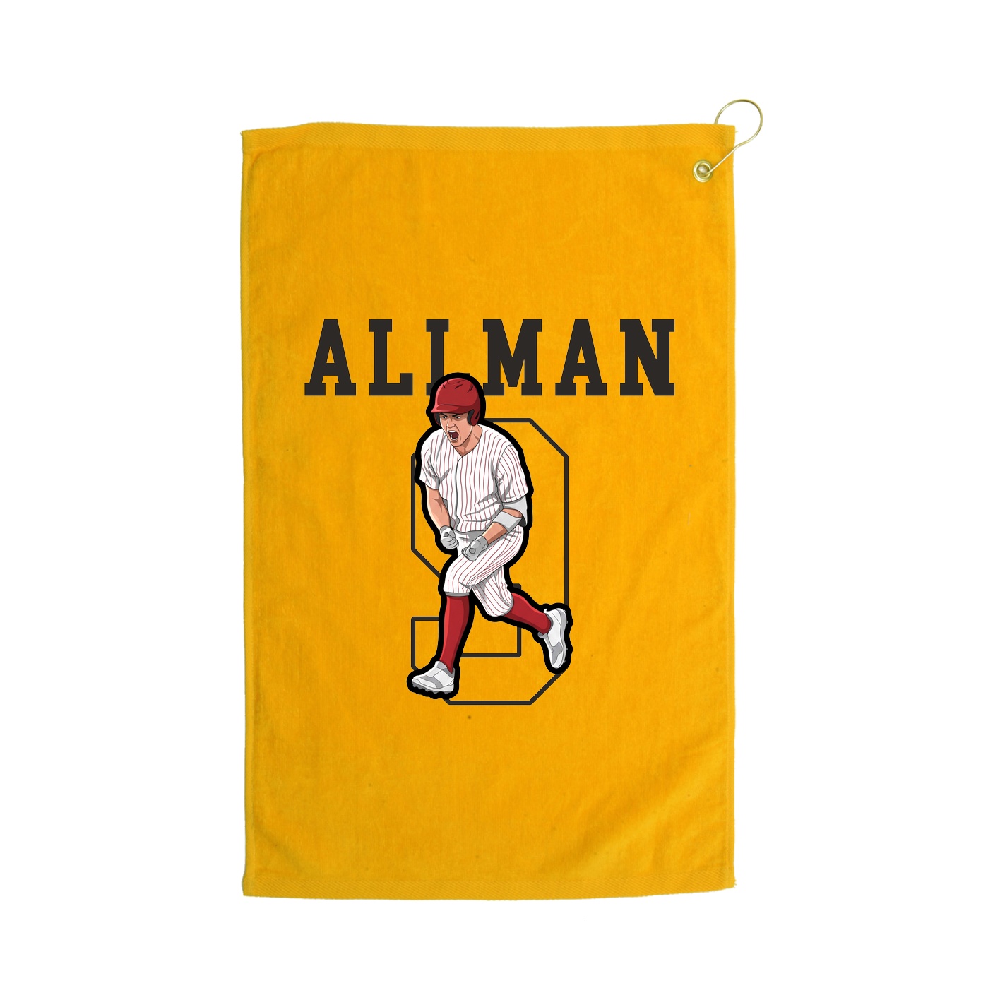Golf Towel — Shirsey in Gold