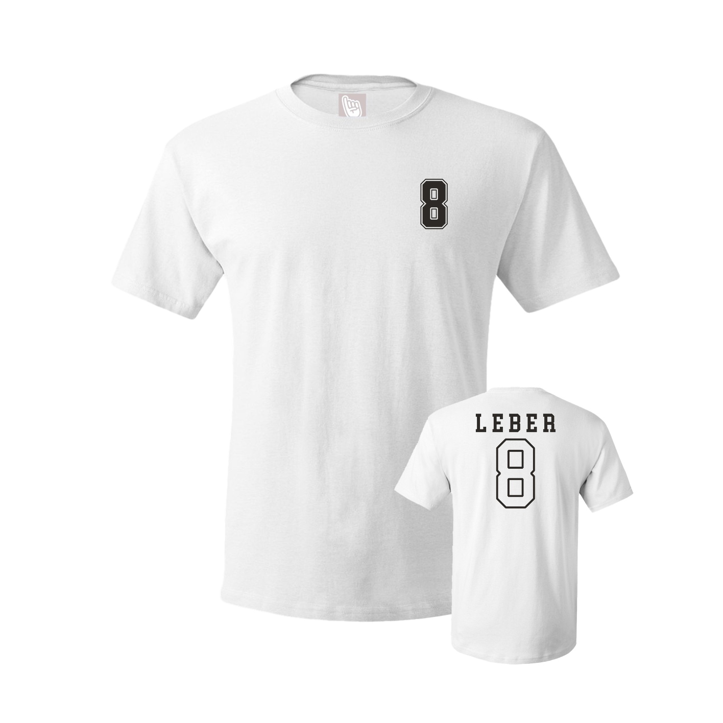 Tee — Chest Back in White