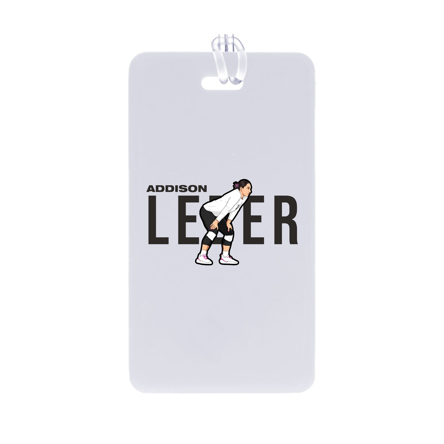 Bag Tag — Player Name in Classic