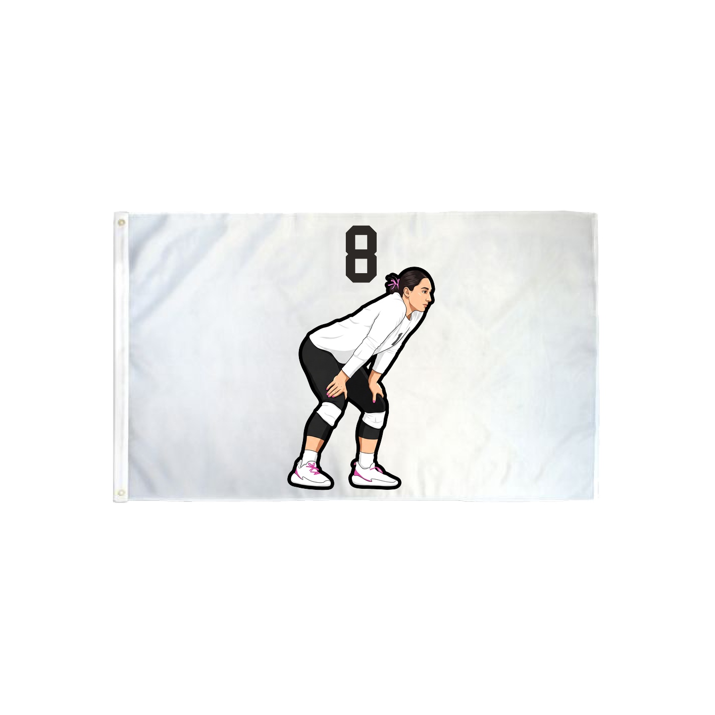 3x5 Flag — Number Top in Classic