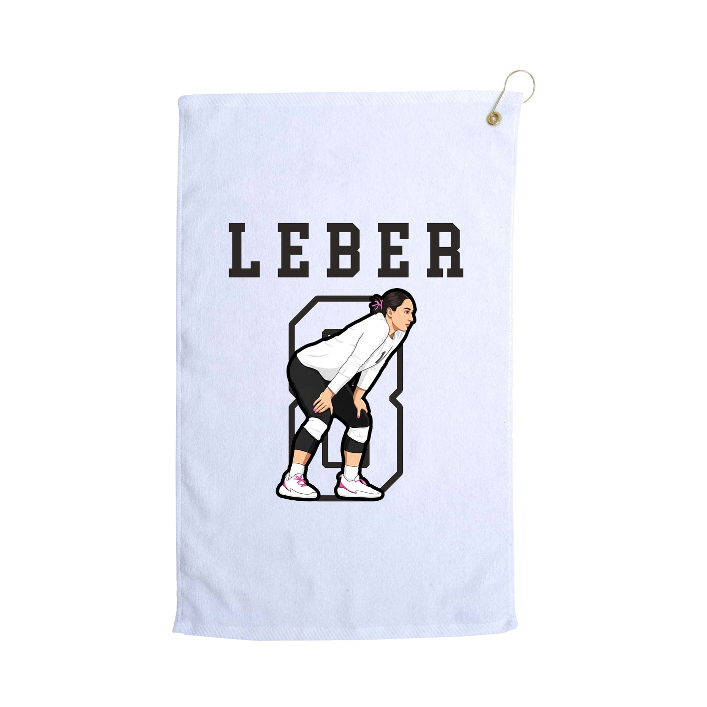 Golf Towel — Shirsey in White
