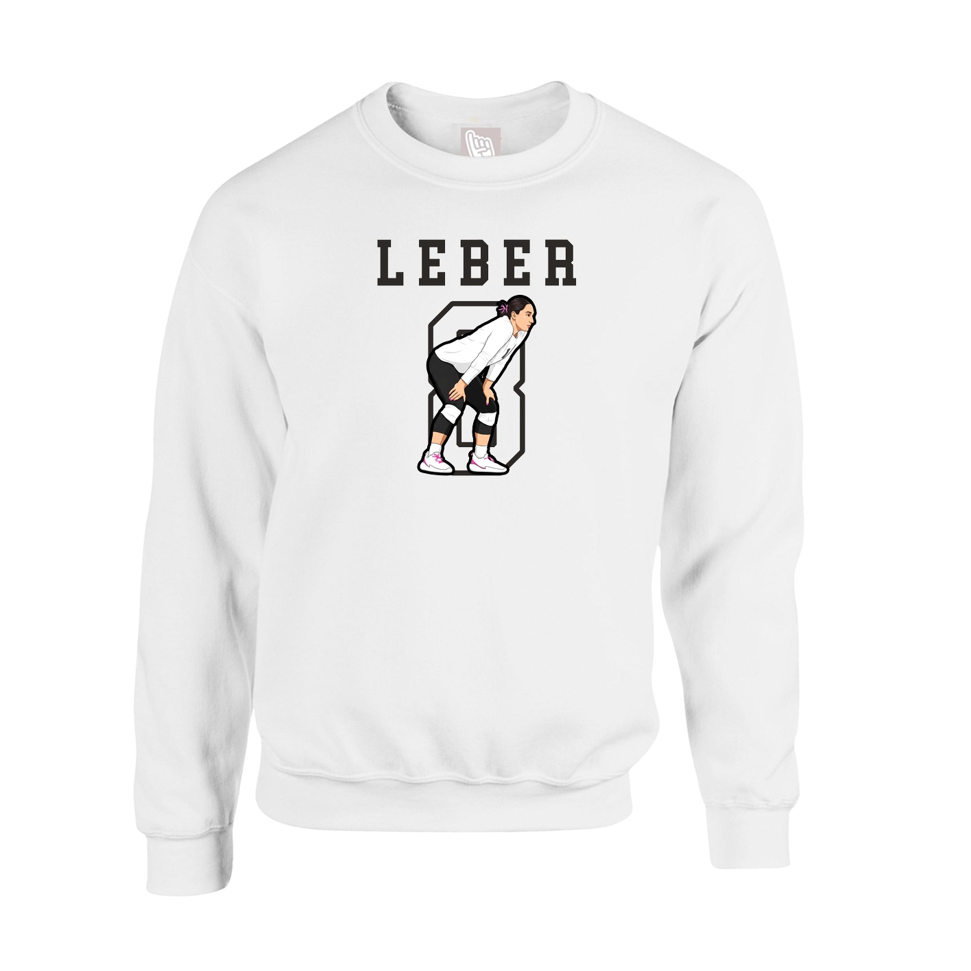 Fleece Crew — Shirsey in White