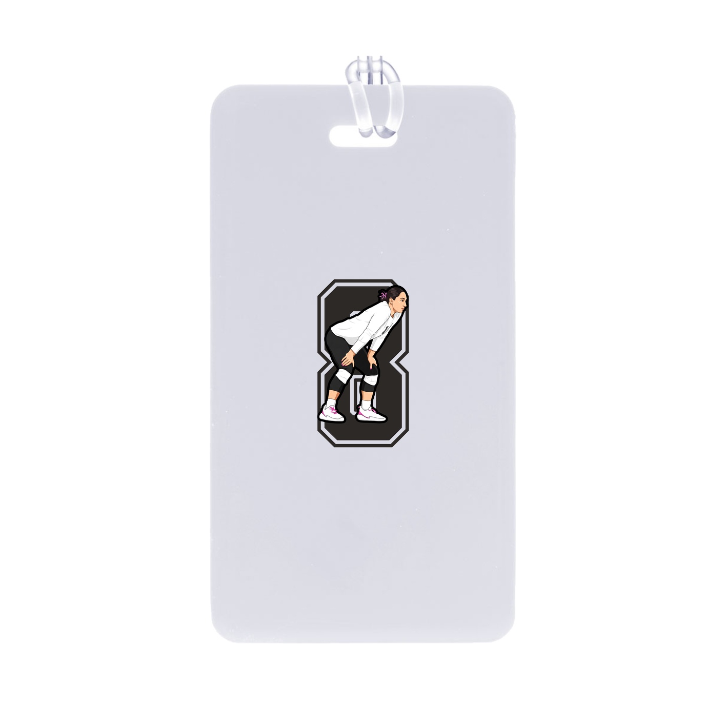 Bag Tag — Number in Classic