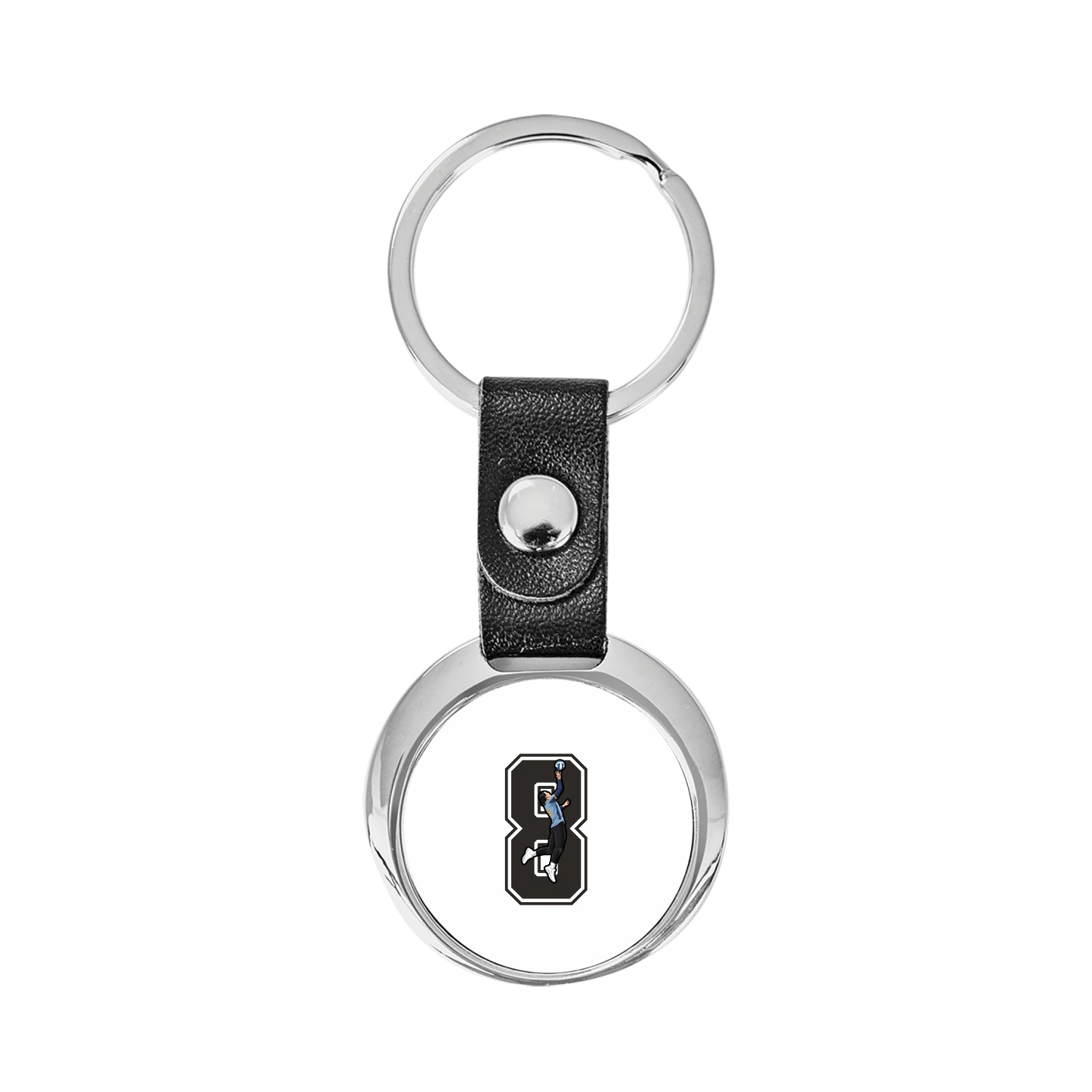 Key Chain — Number in Classic