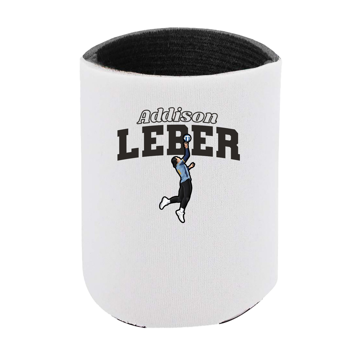 Can Holder — Name Arch in White