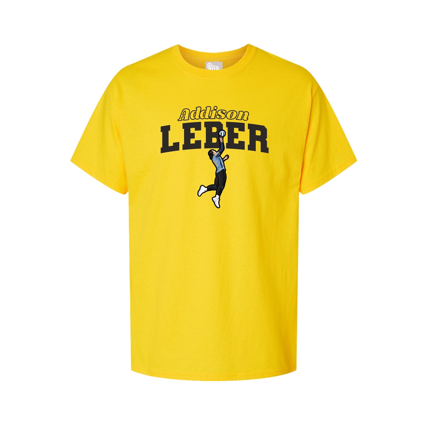 Tee — Name Arch in Gold