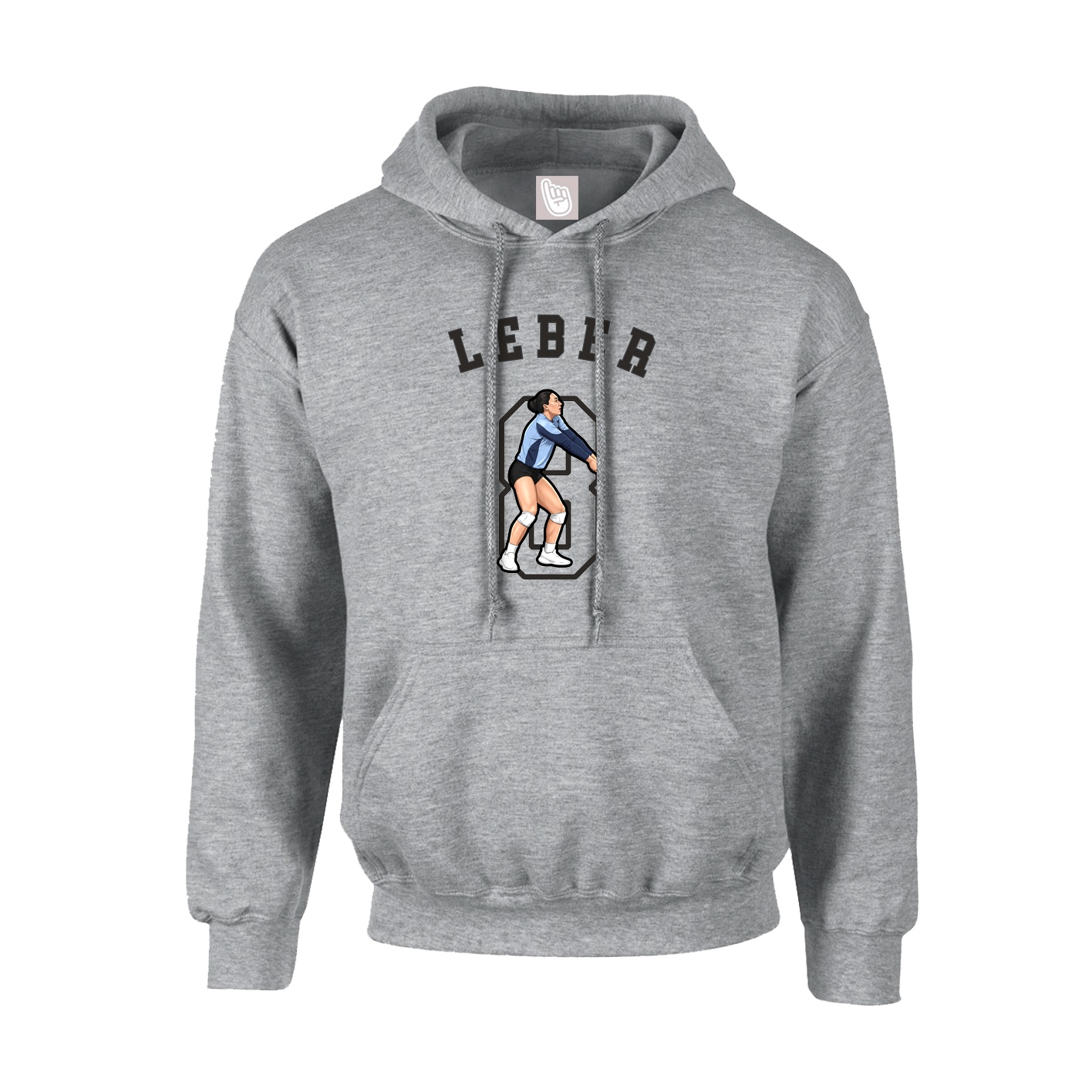 Youth Hoodie — Shirsey Arch in Grey
