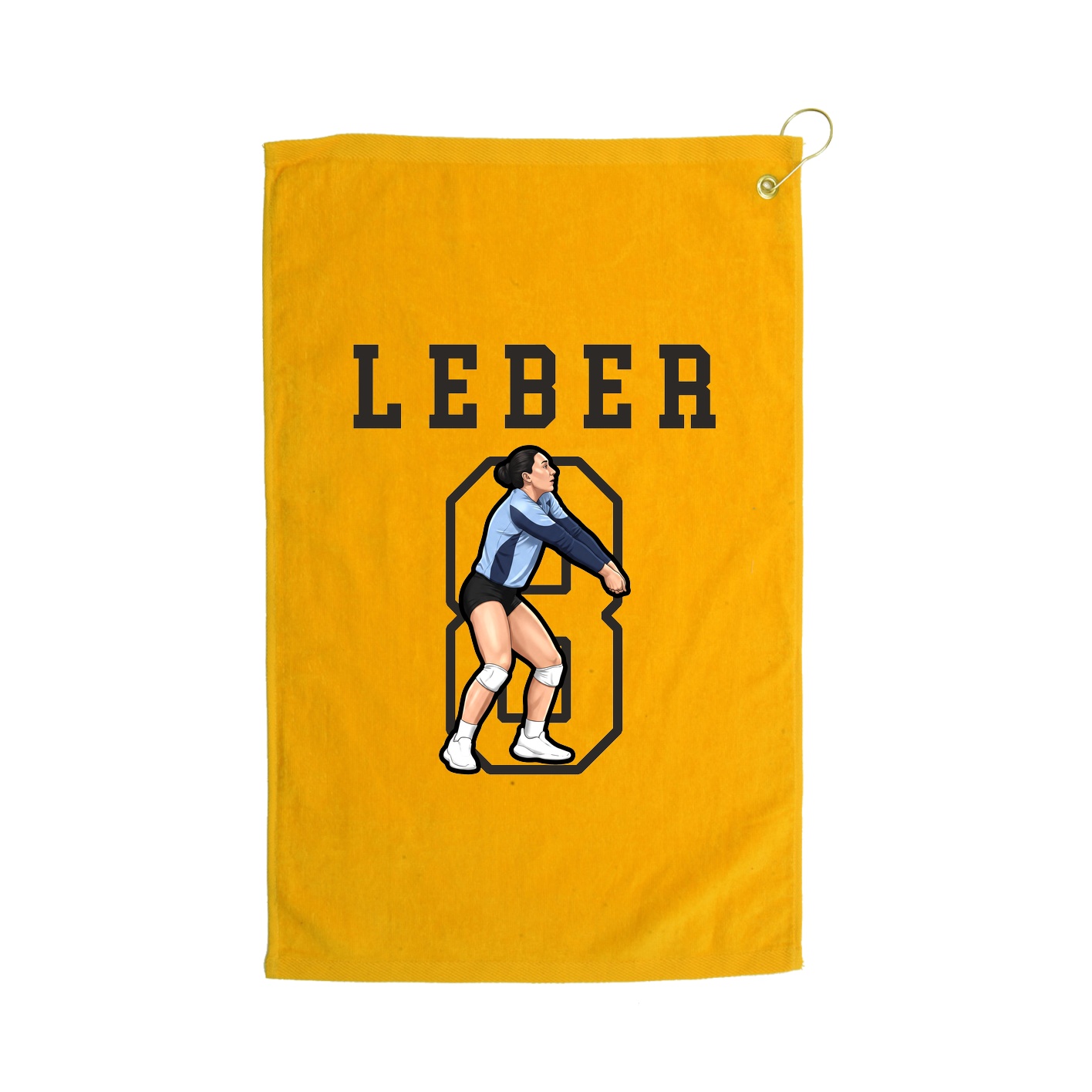 Golf Towel — Shirsey in Gold