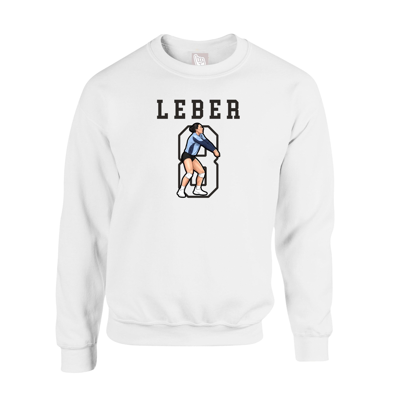 Fleece Crew — Shirsey in White