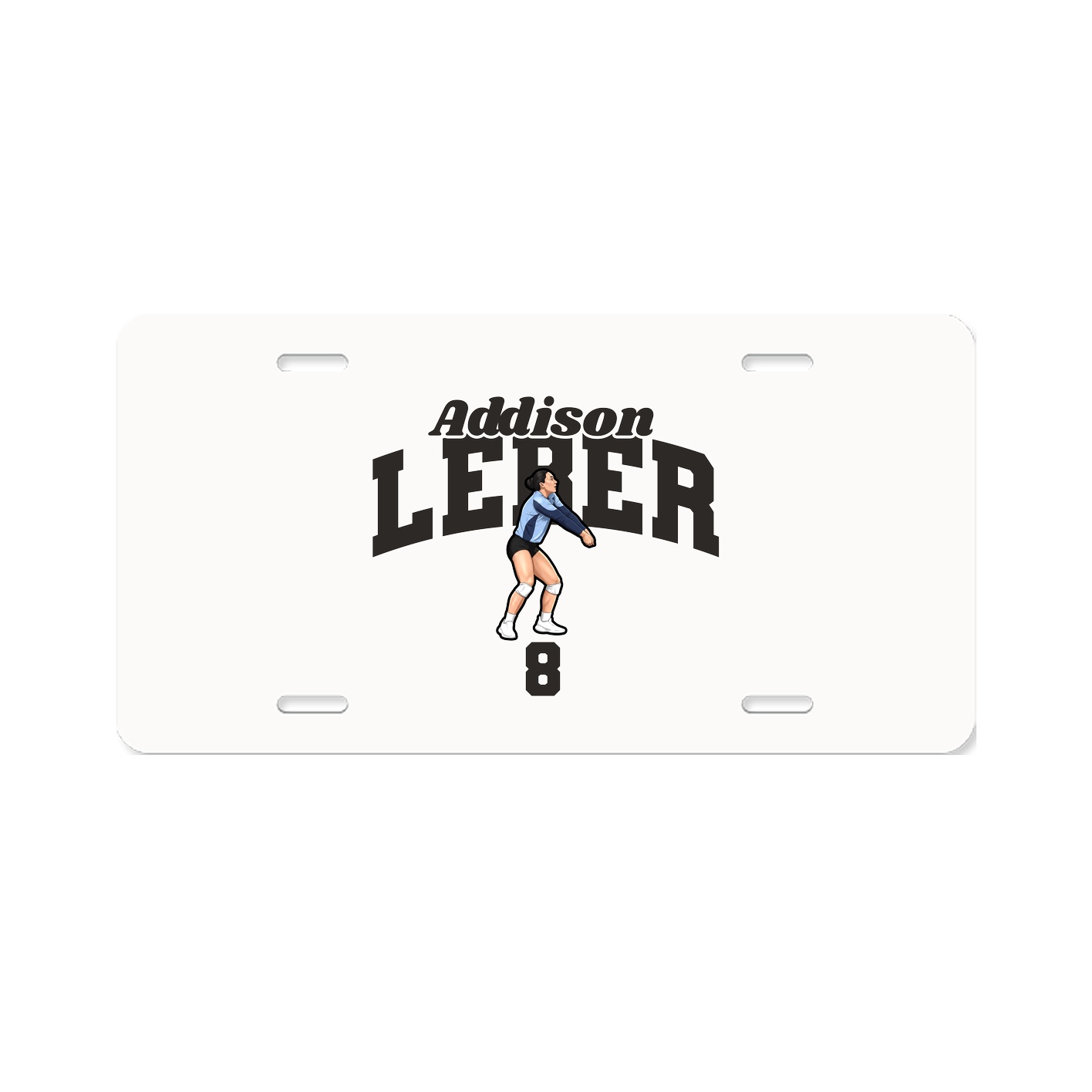 License Plate — Signature Arch in Classic