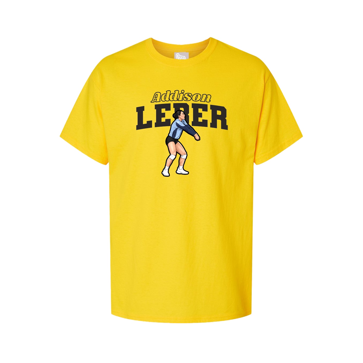 Tee — Name Arch in Gold