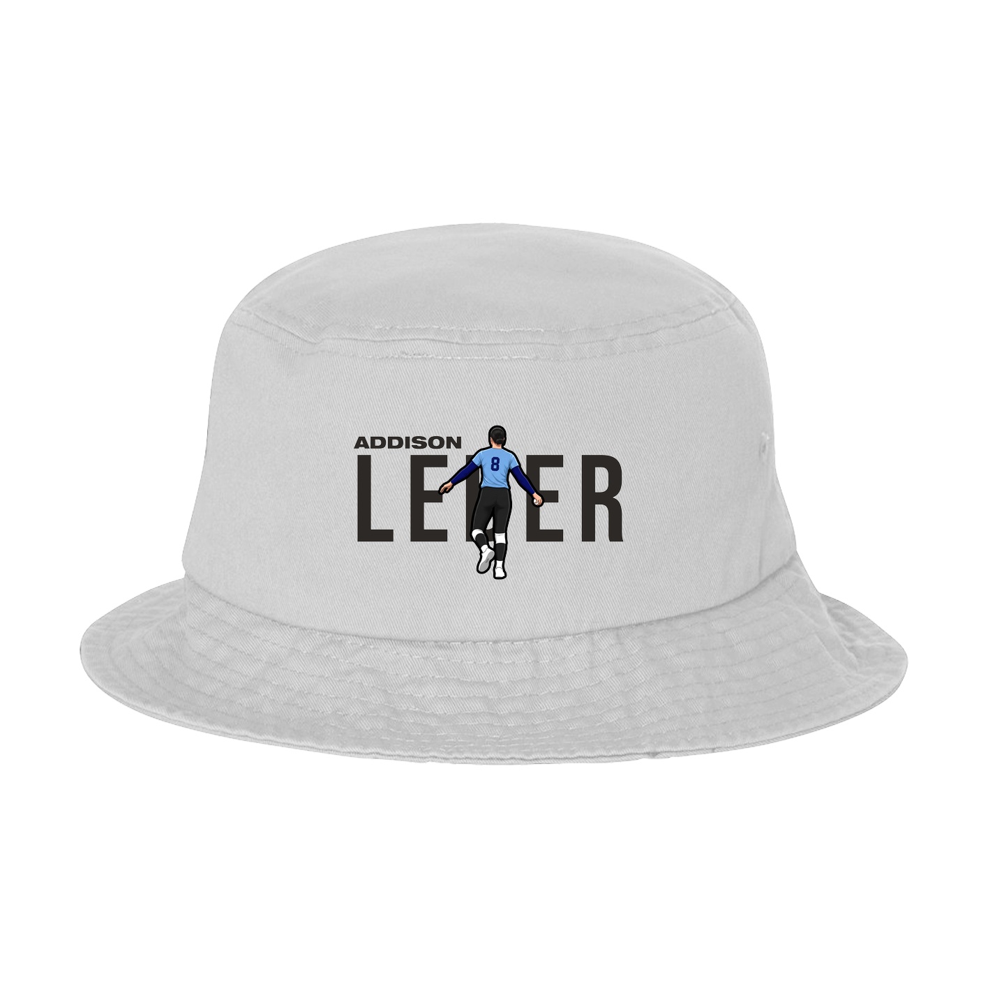 Bucket Cap — Player Name in White