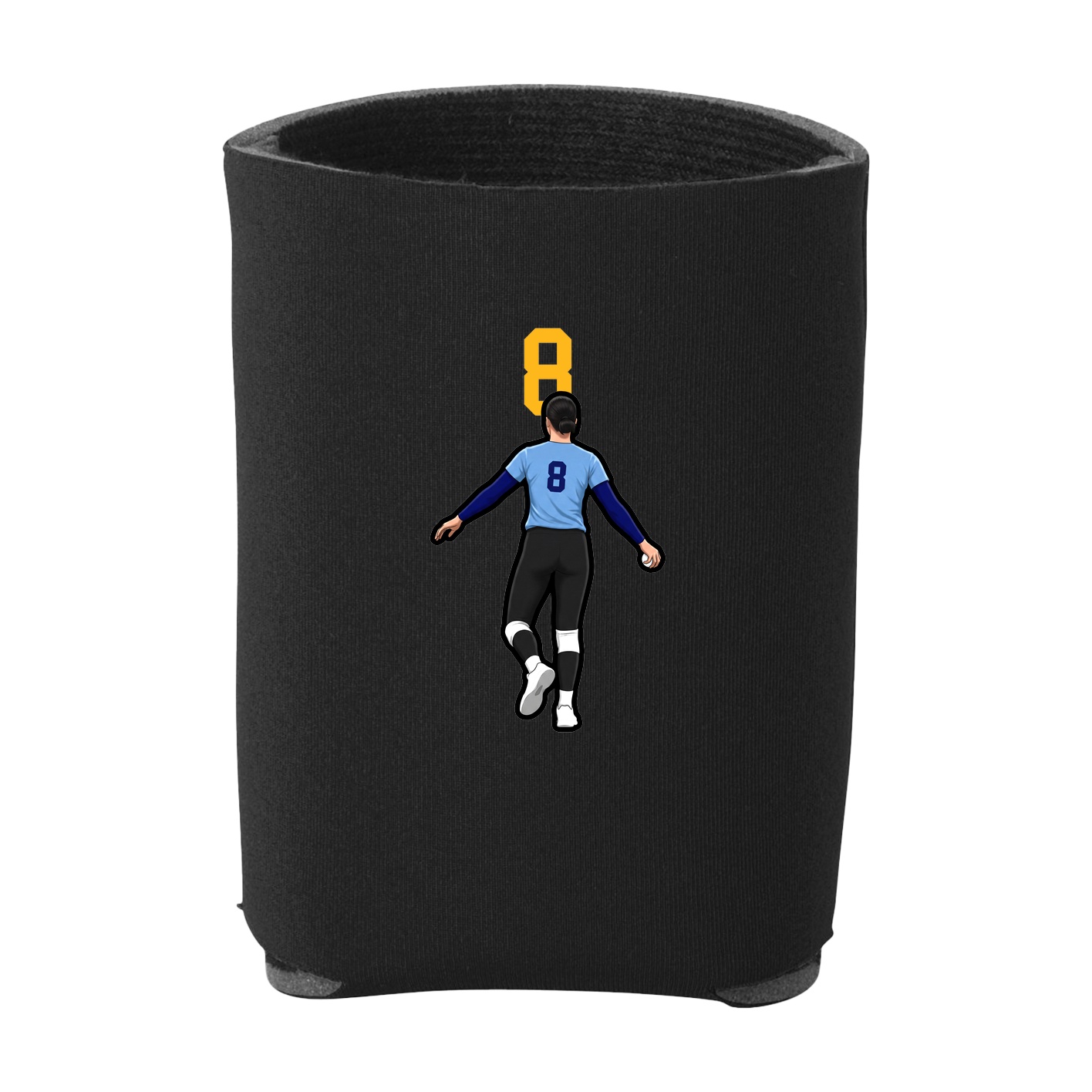 Can Holder — Number Top in Black