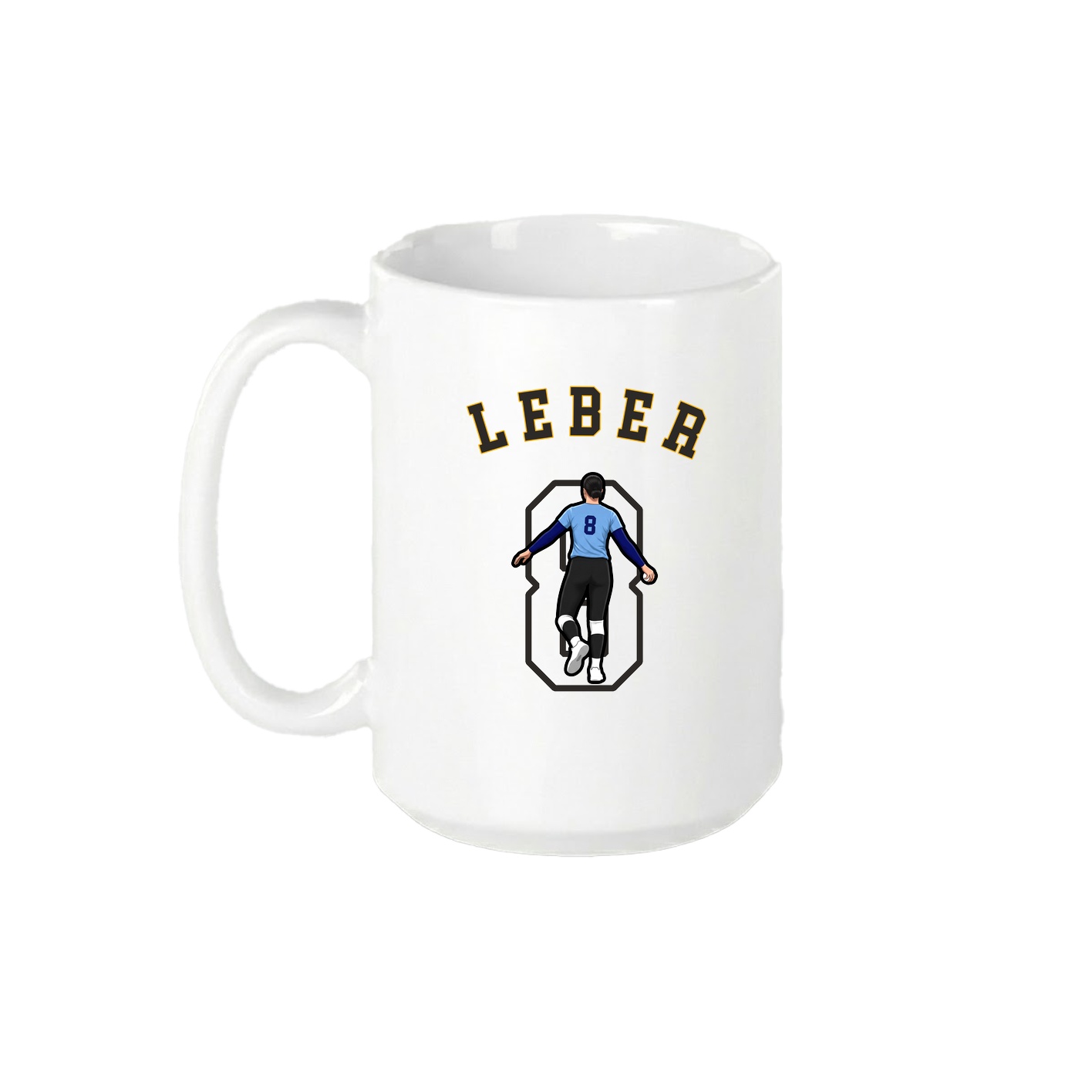 15oz Coffee Mug — Shirsey Arch in White
