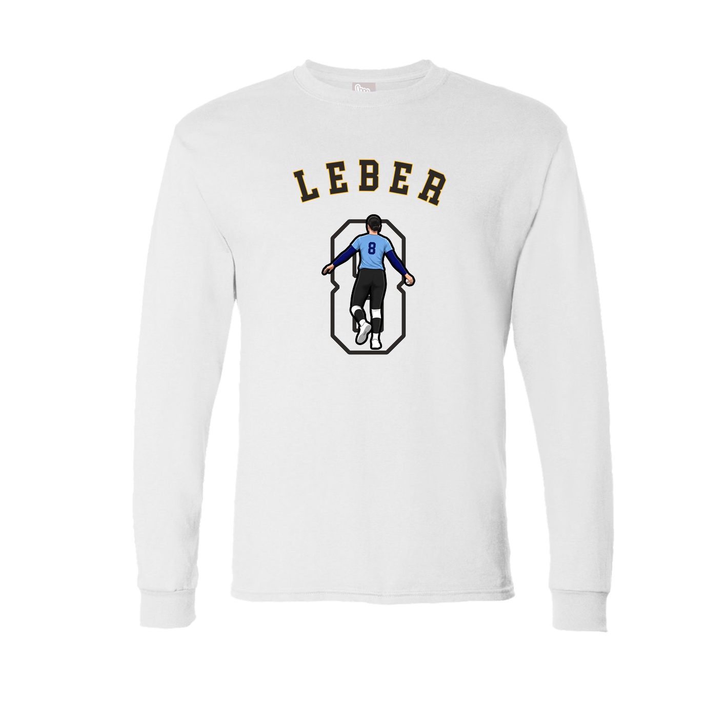 Long Sleeve Tee — Shirsey Arch in White