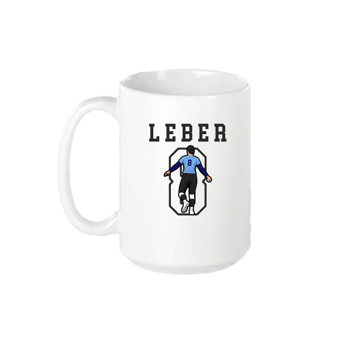 15oz Coffee Mug — Shirsey in White