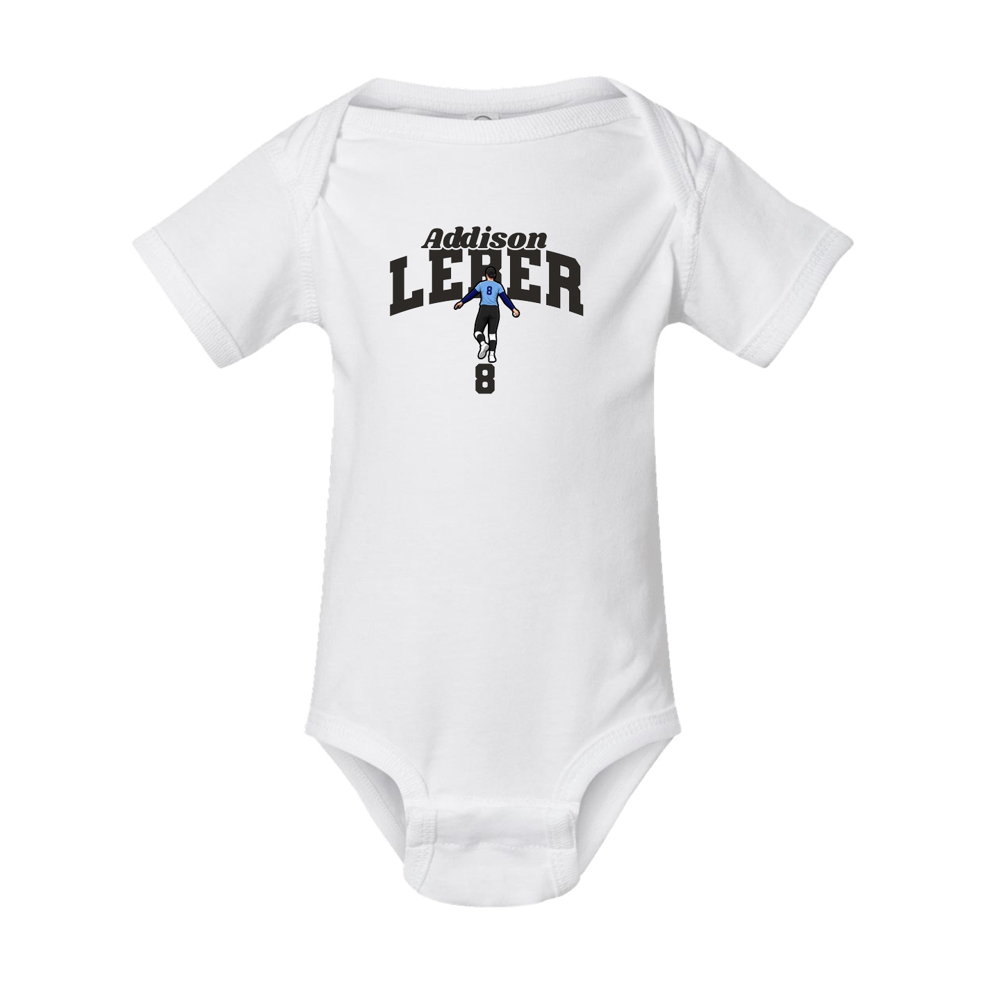 Baby Onesie — Signature Arch in White