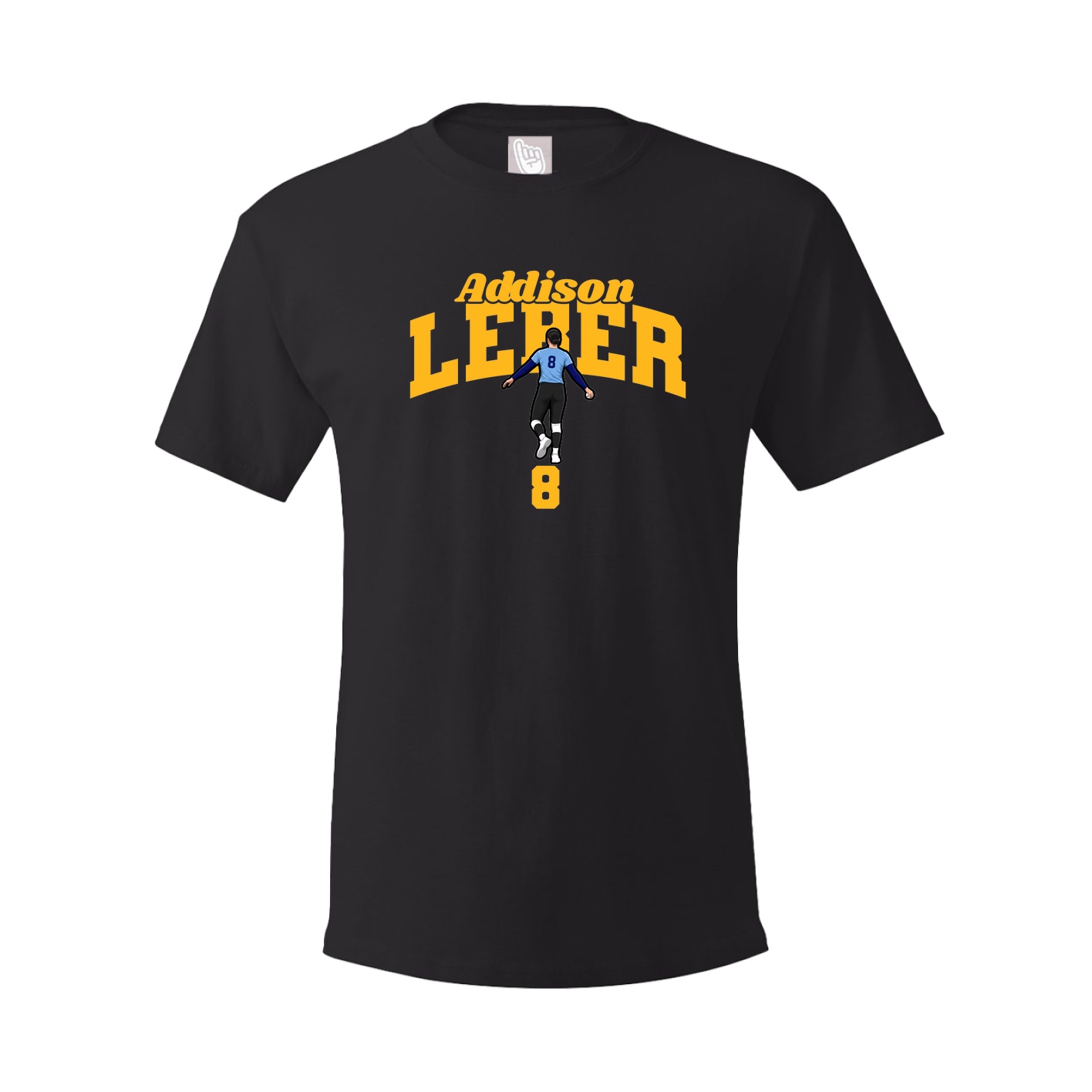 Youth Tee — Signature Arch in Black