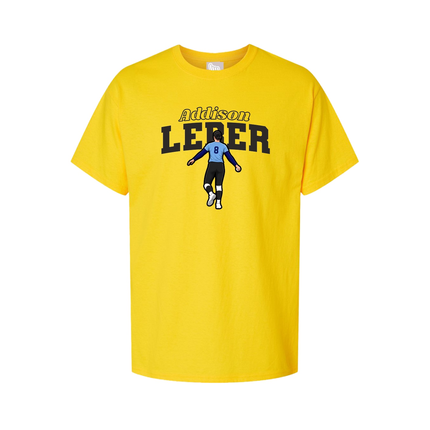 Tee — Name Arch in Gold