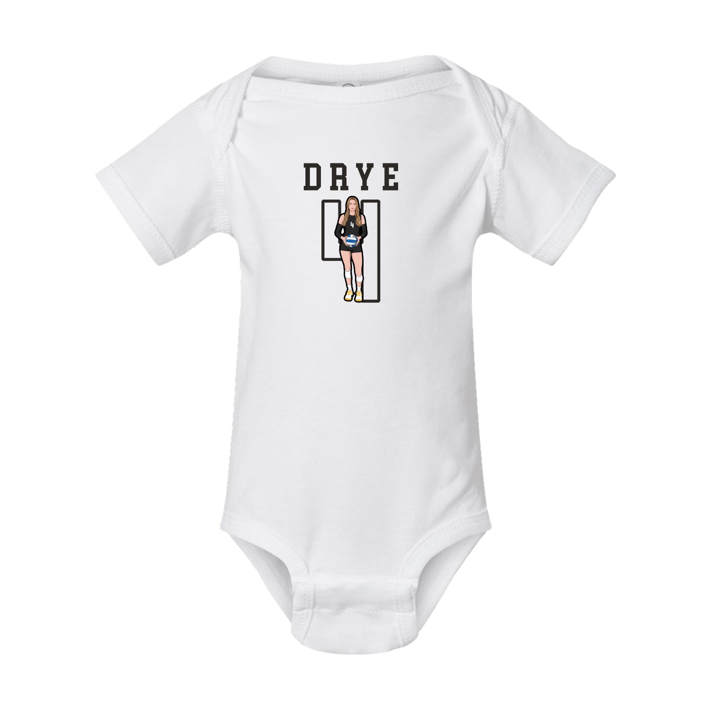 Baby Onesie — Shirsey in White