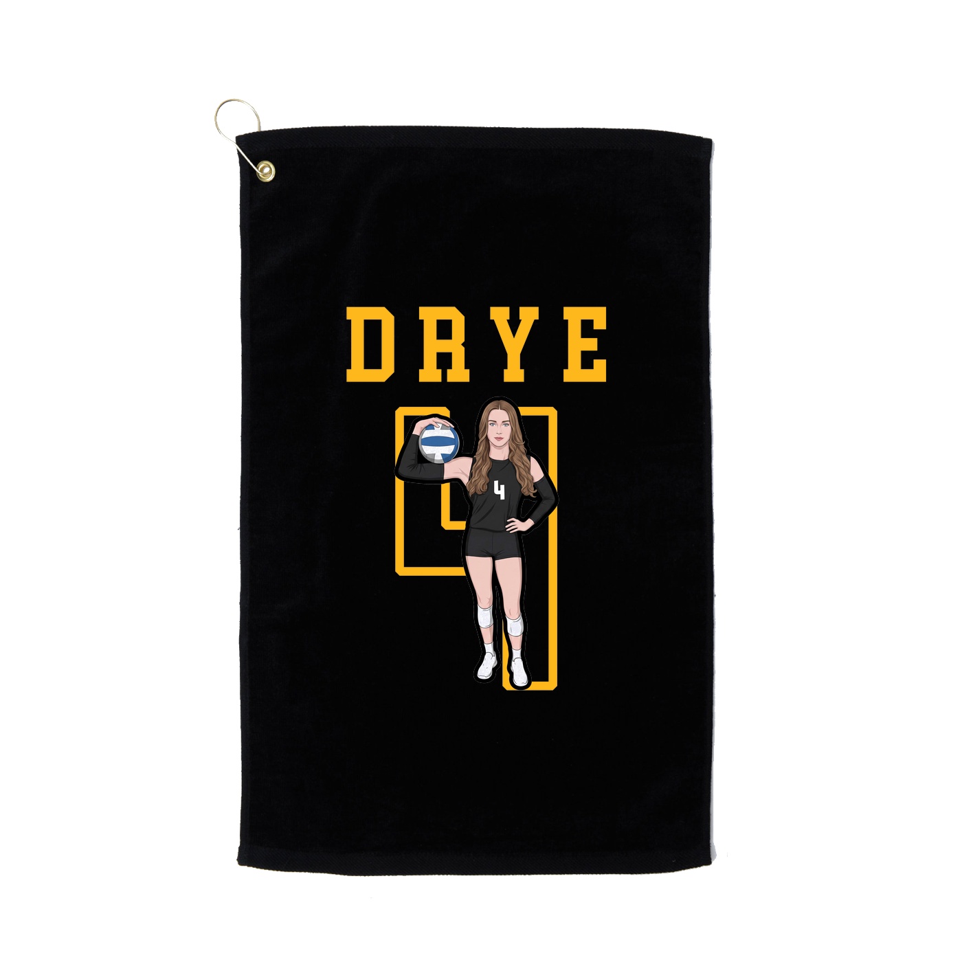 Golf Towel — Shirsey in Black