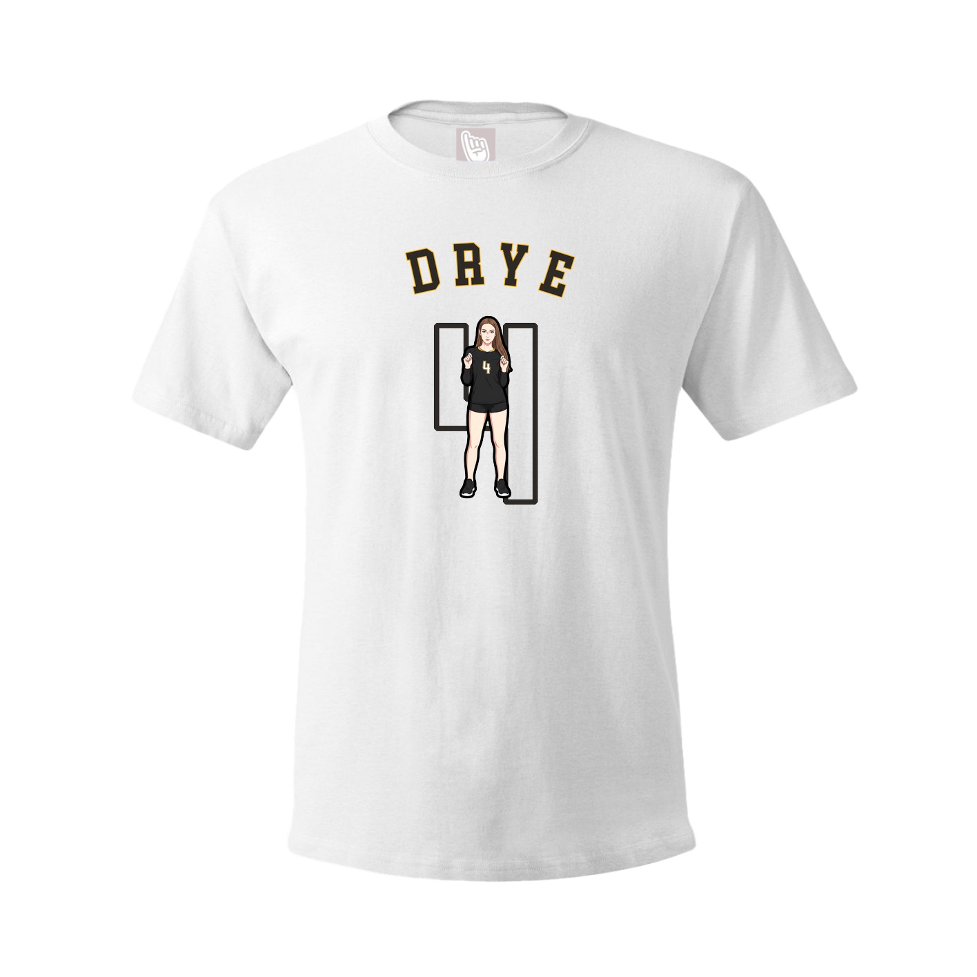 Tee — Shirsey Arch in White