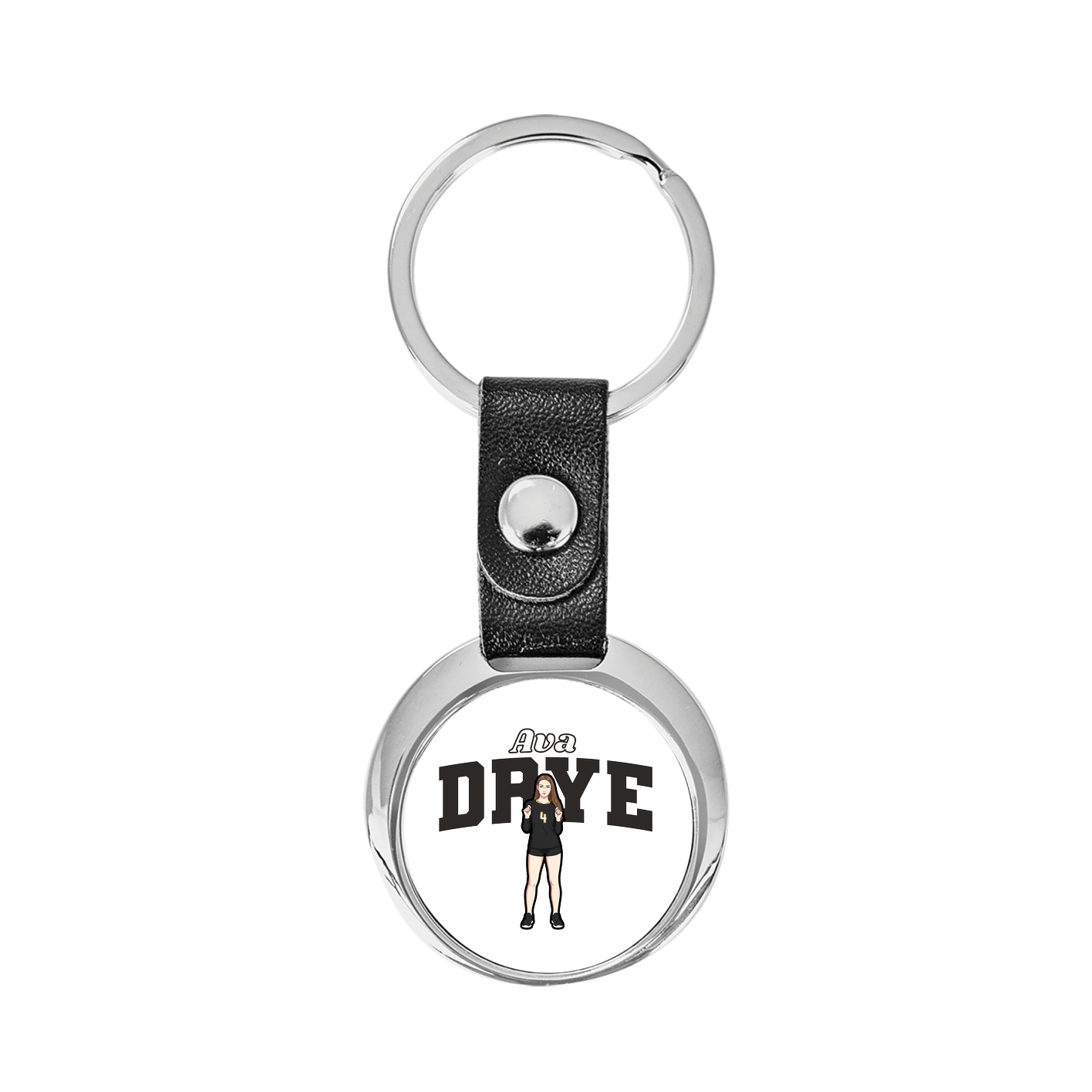 Key Chain — Name Arch in Classic