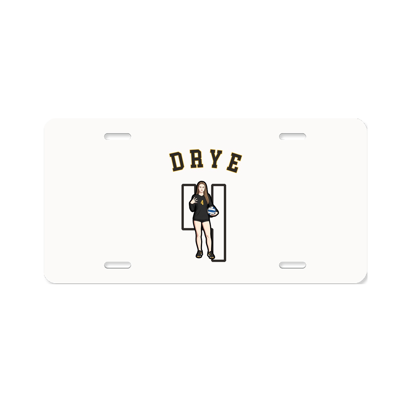 License Plate — Shirsey Arch in Classic