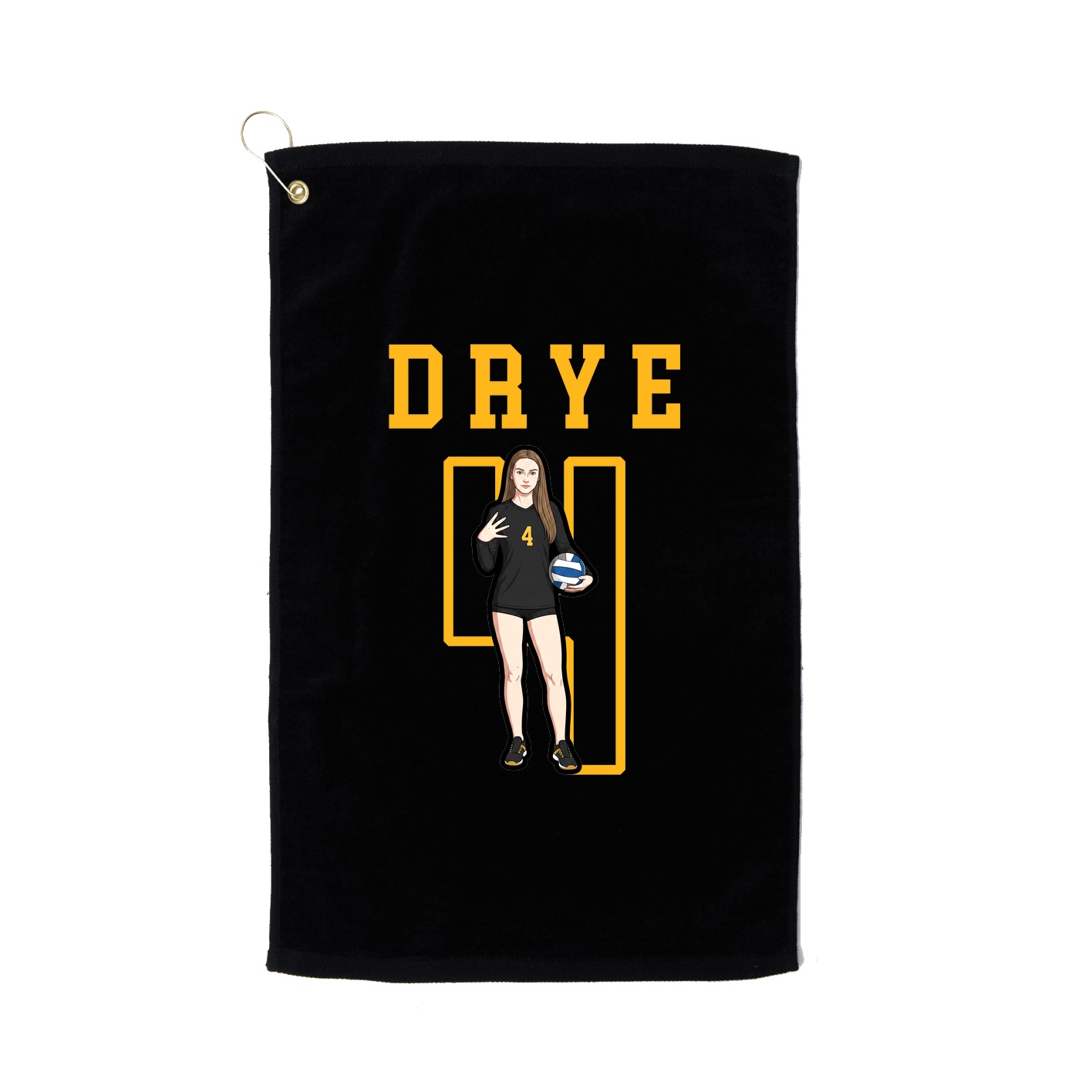 Golf Towel — Shirsey in Black