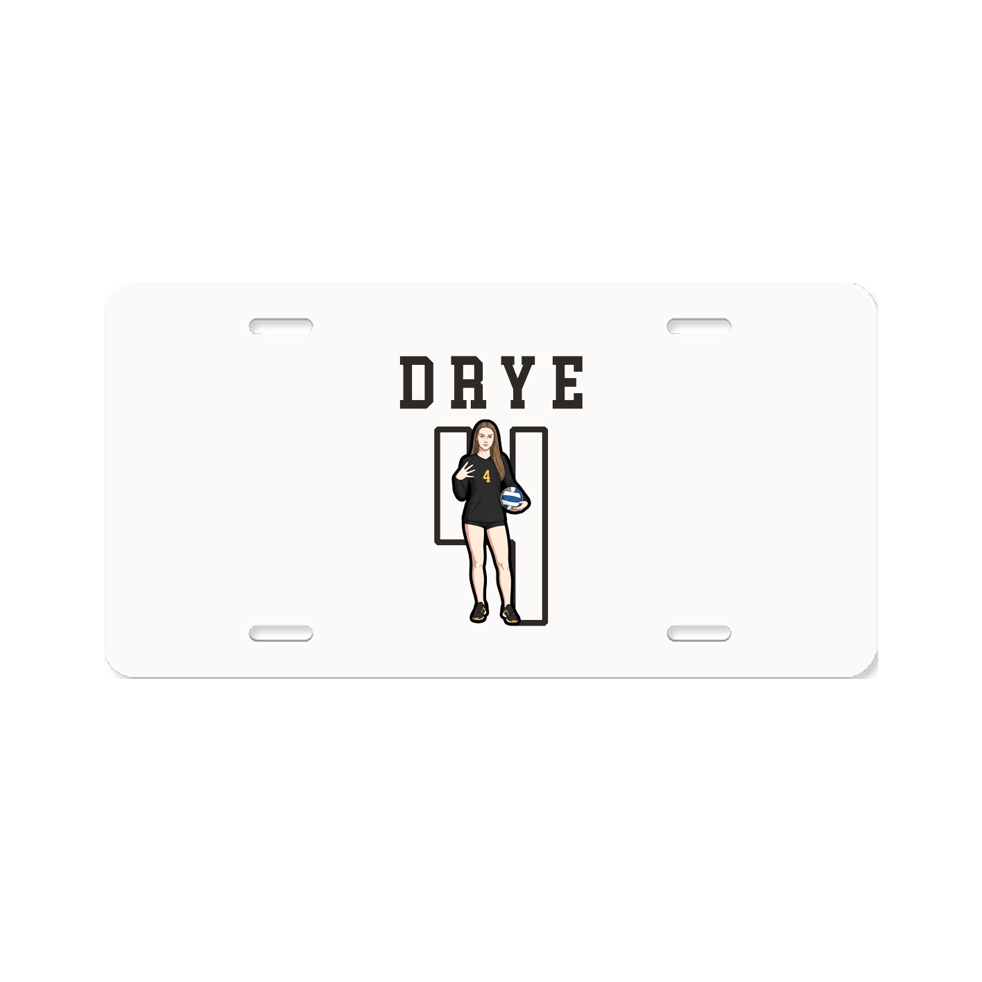 License Plate — Shirsey in Classic