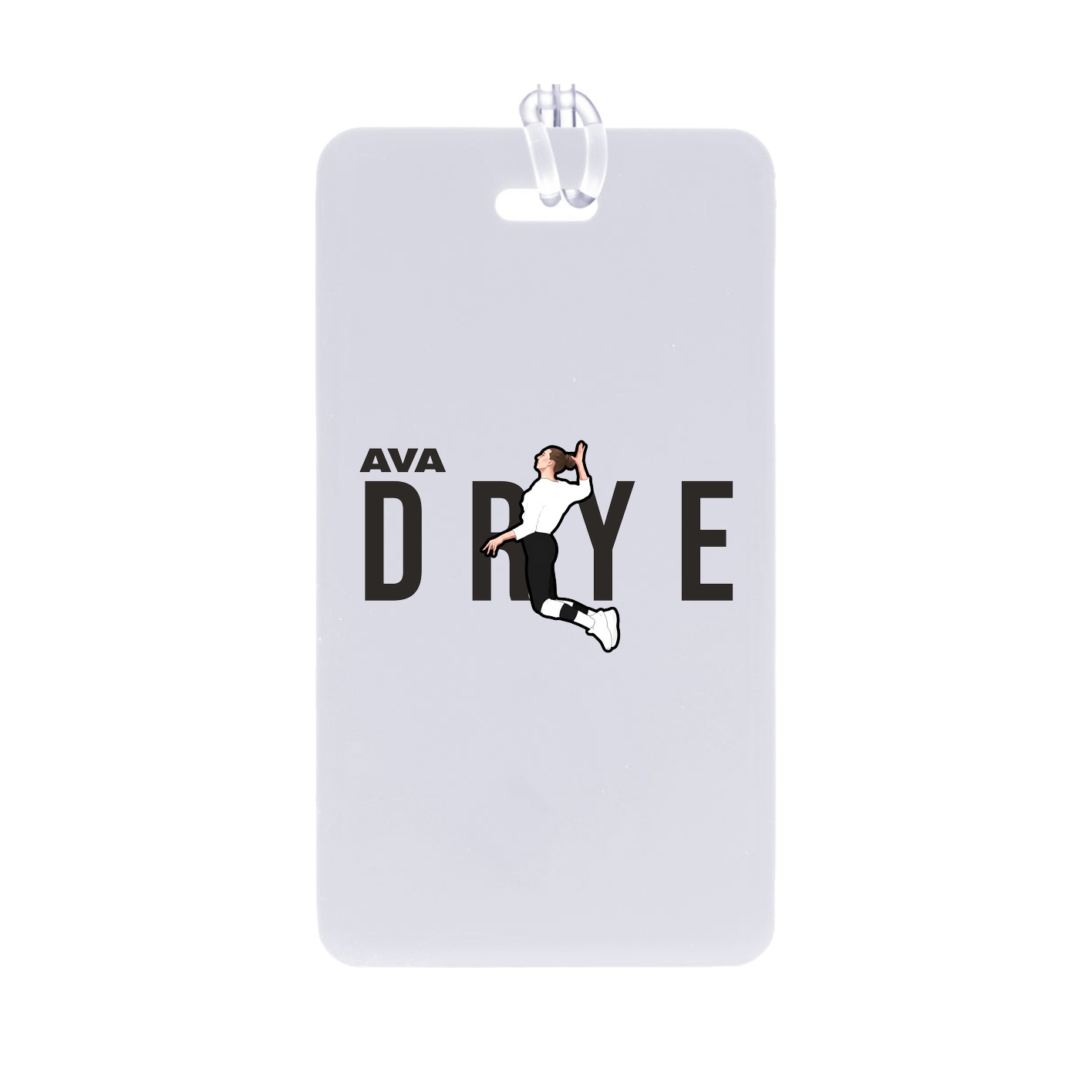 Bag Tag — Player Name in Classic