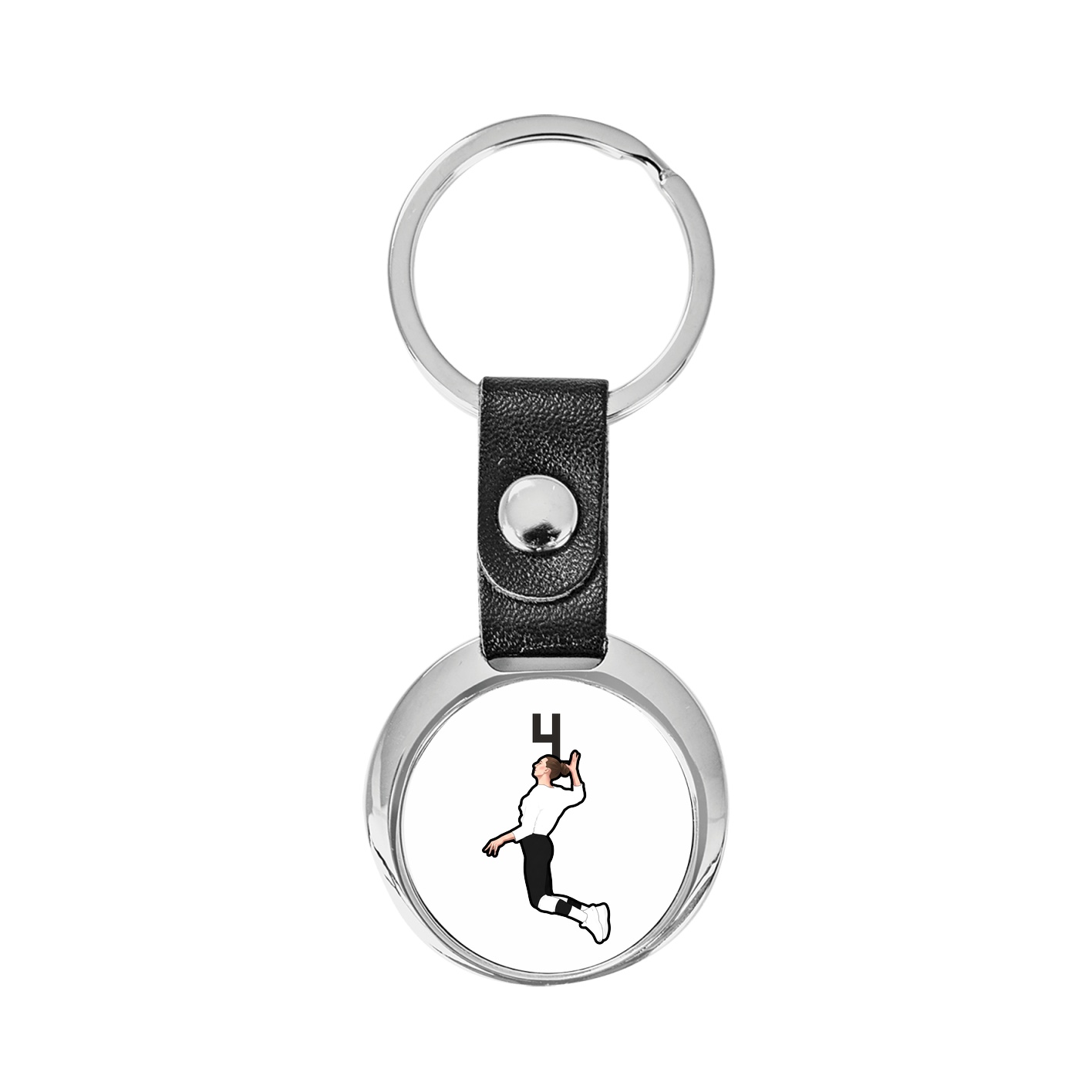 Key Chain — Number Top in Classic