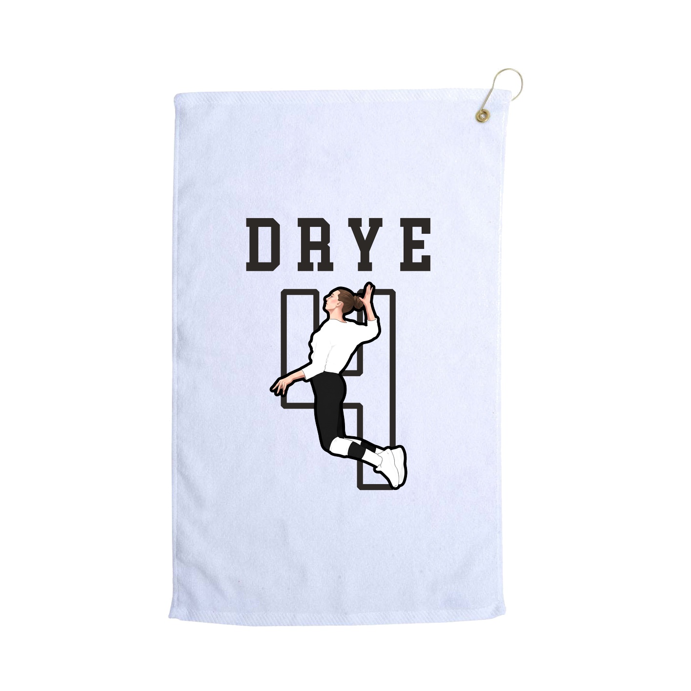 Golf Towel — Shirsey in White