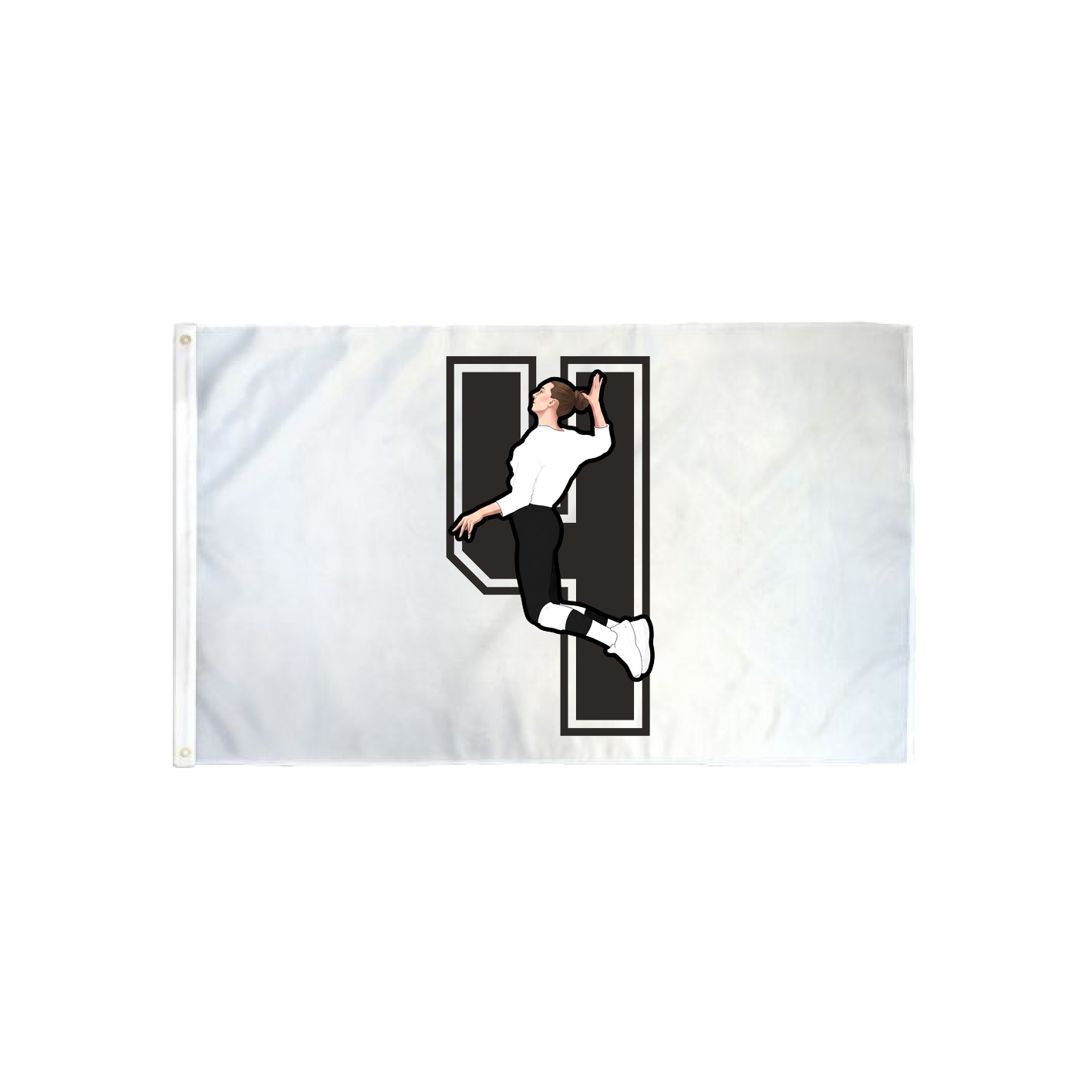 3x5 Flag — Number in Classic