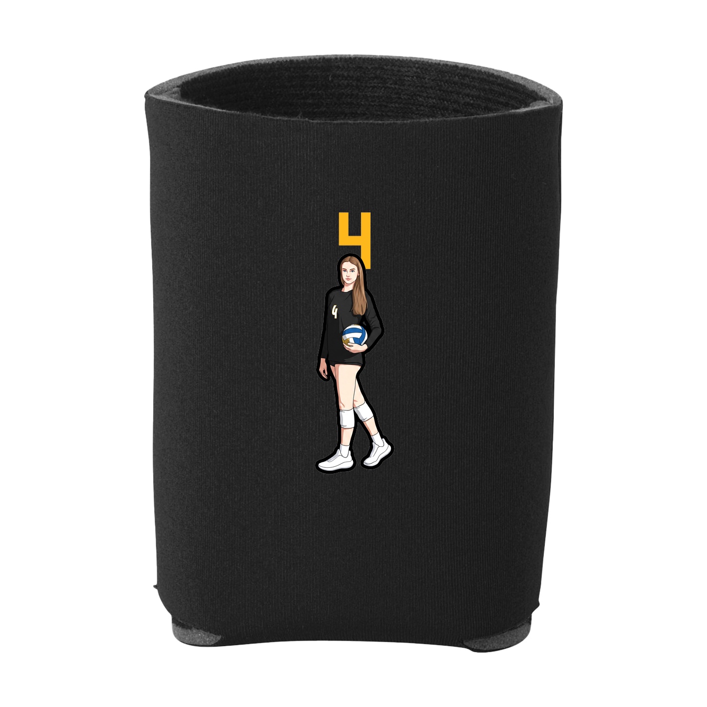 Can Holder — Number Top in Black
