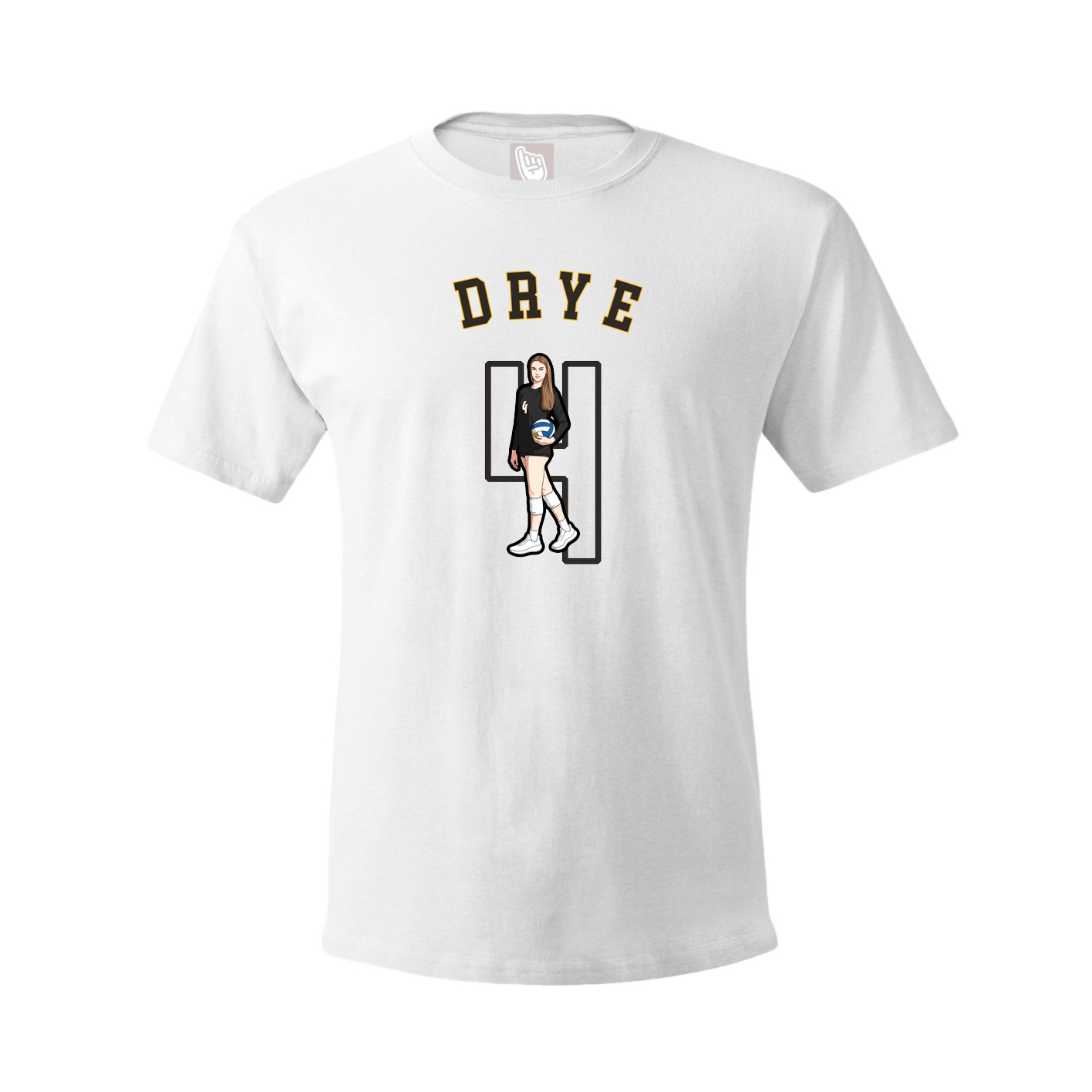 Tee — Shirsey Arch in White